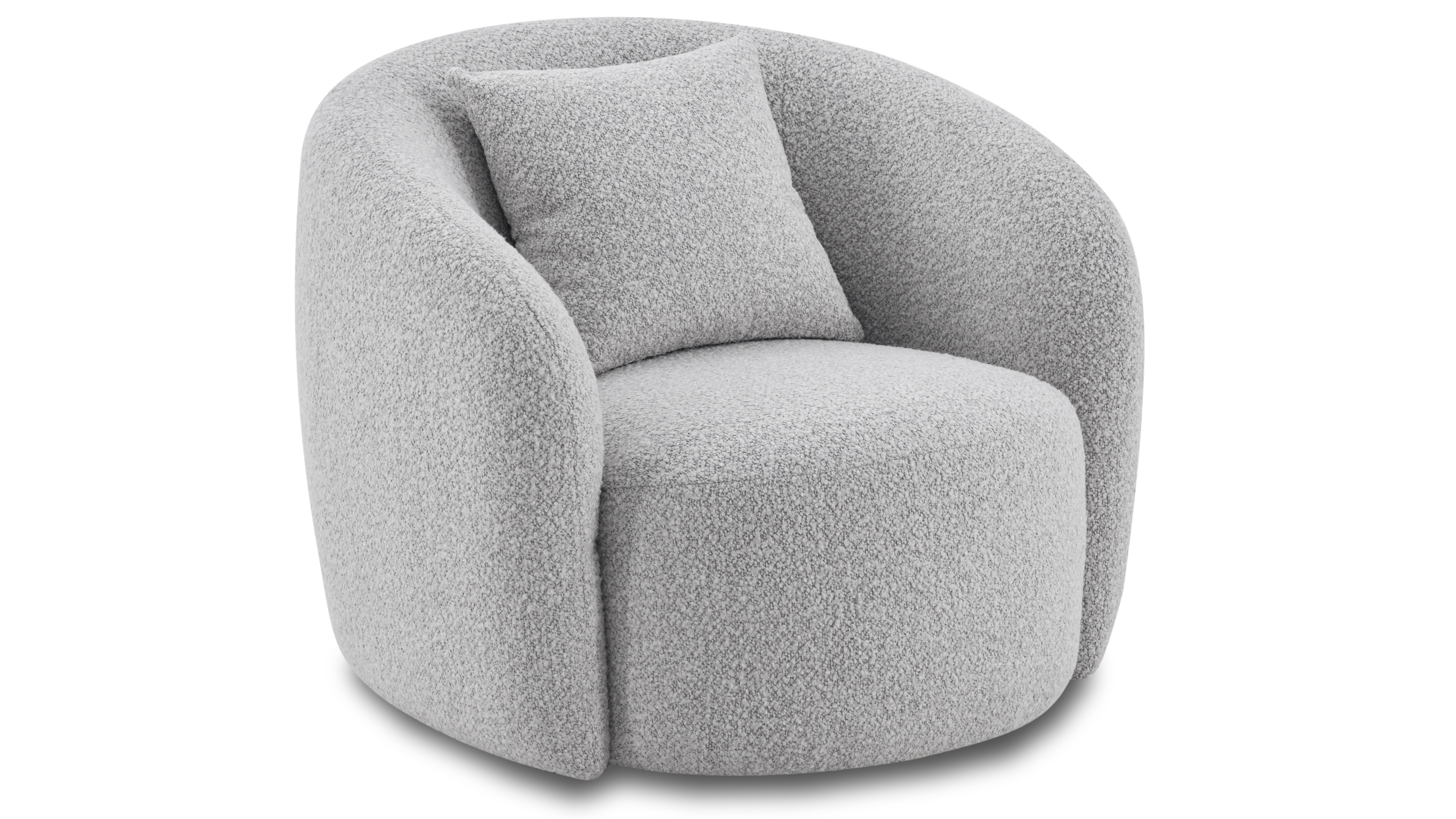 Arc Fabric Swivel Chair Dove 11 Thumbnail