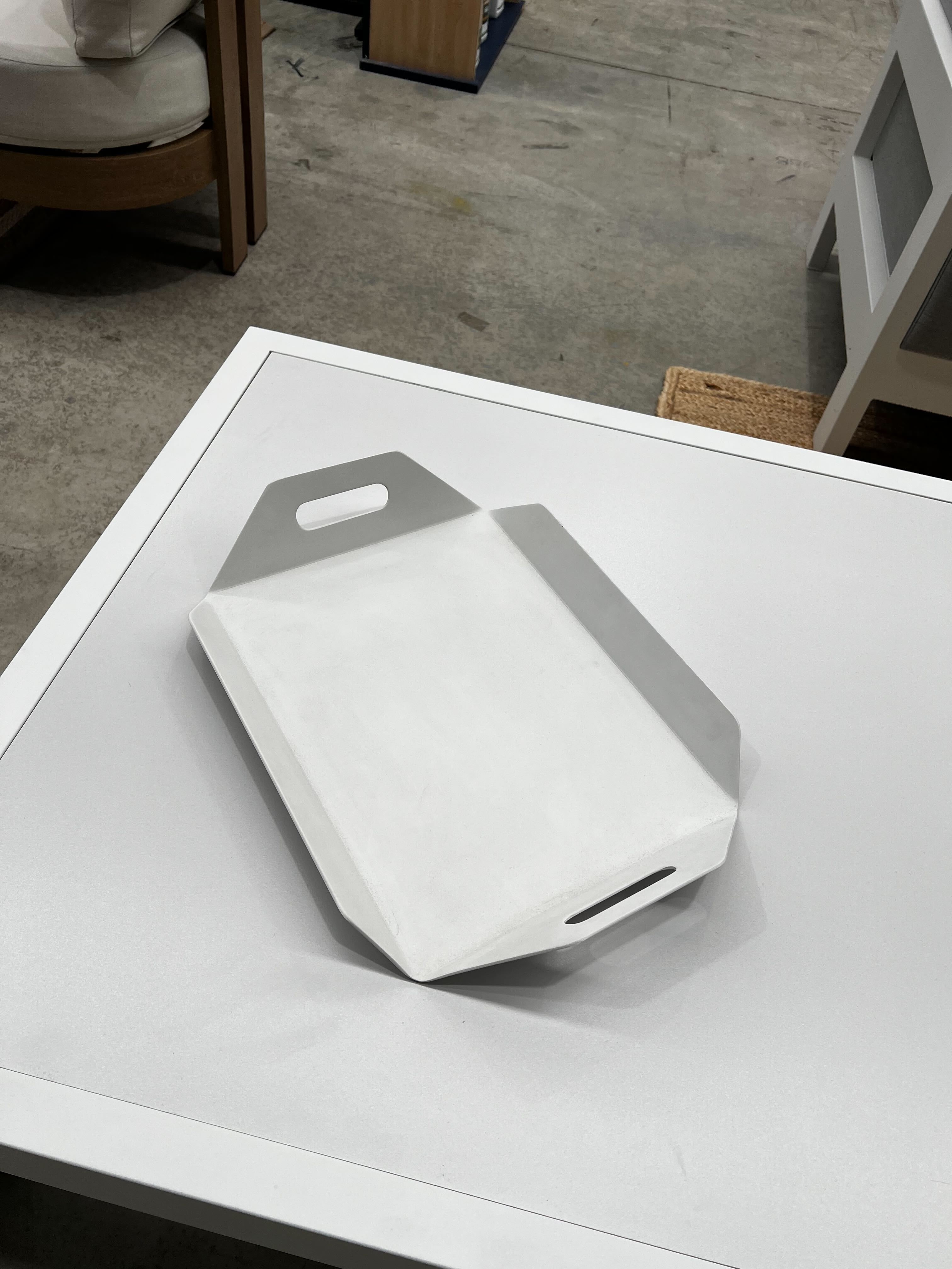 AVANTI Large Serving Tray (Frame Colour: White Frame) 1