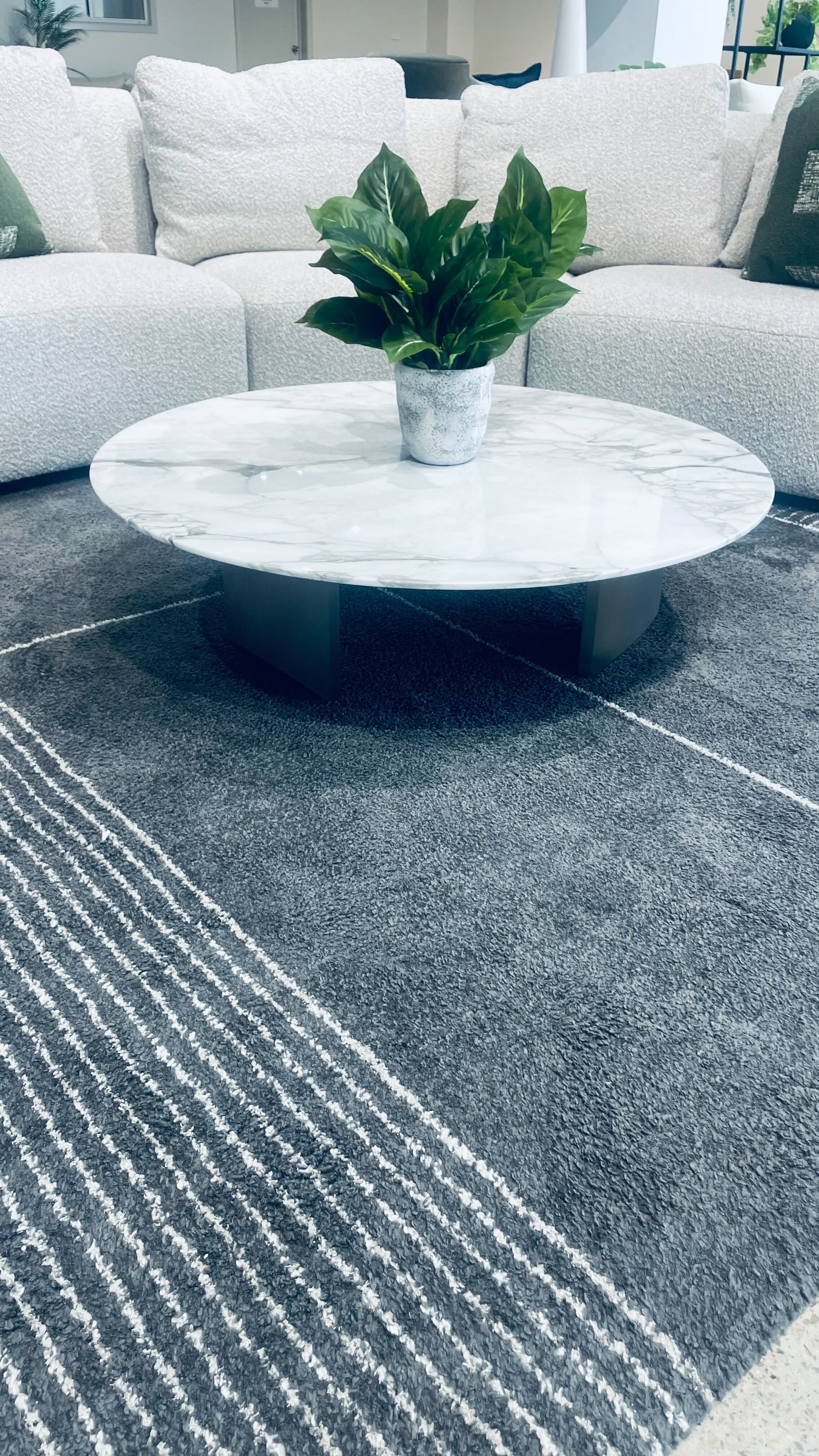 TOSCANO White Marble Coffee Table (Case Goods) 1