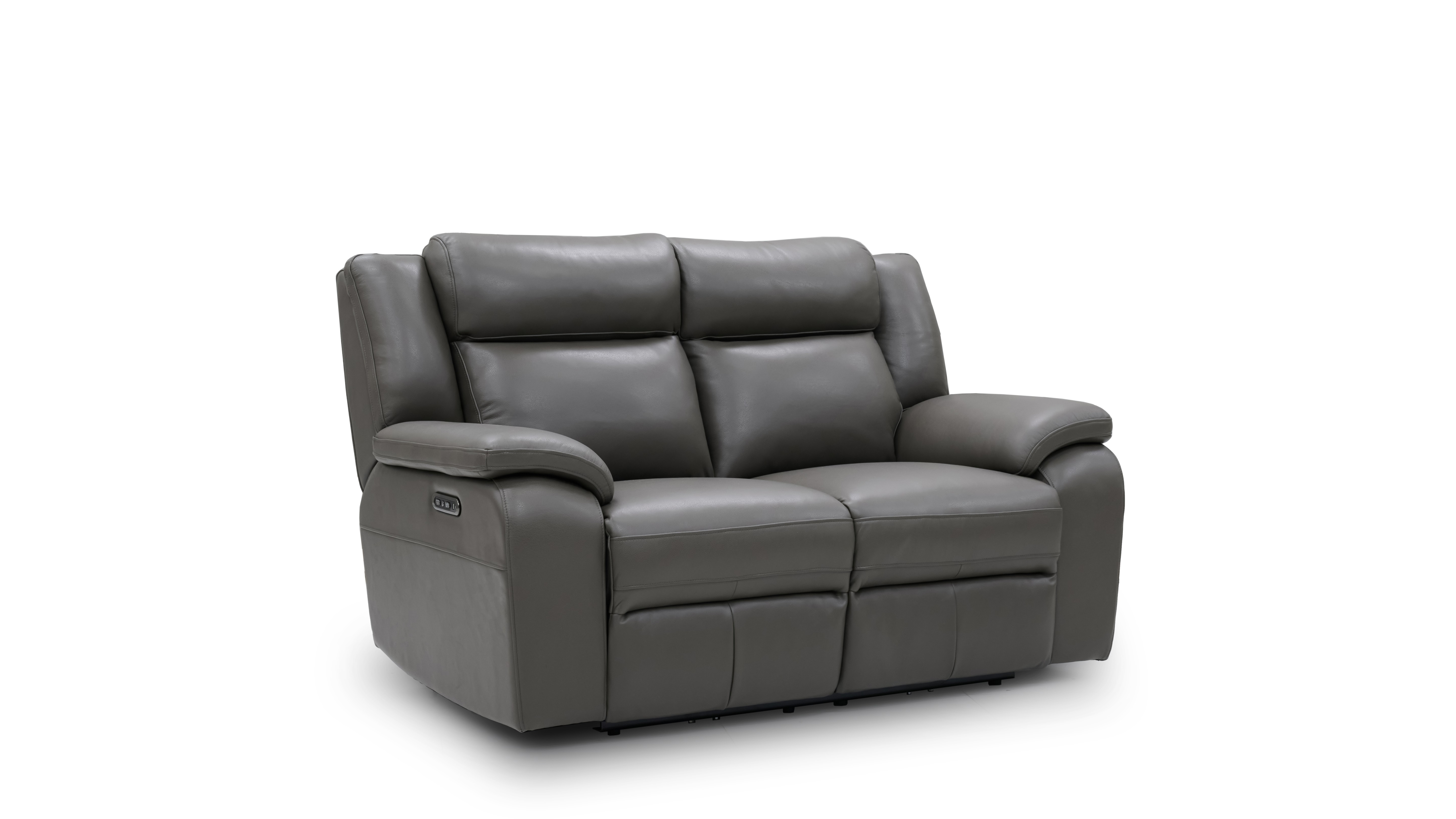 Carrick Leather Two Seater Sofa Power Recliner, Power Headrest 6 Thumbnail