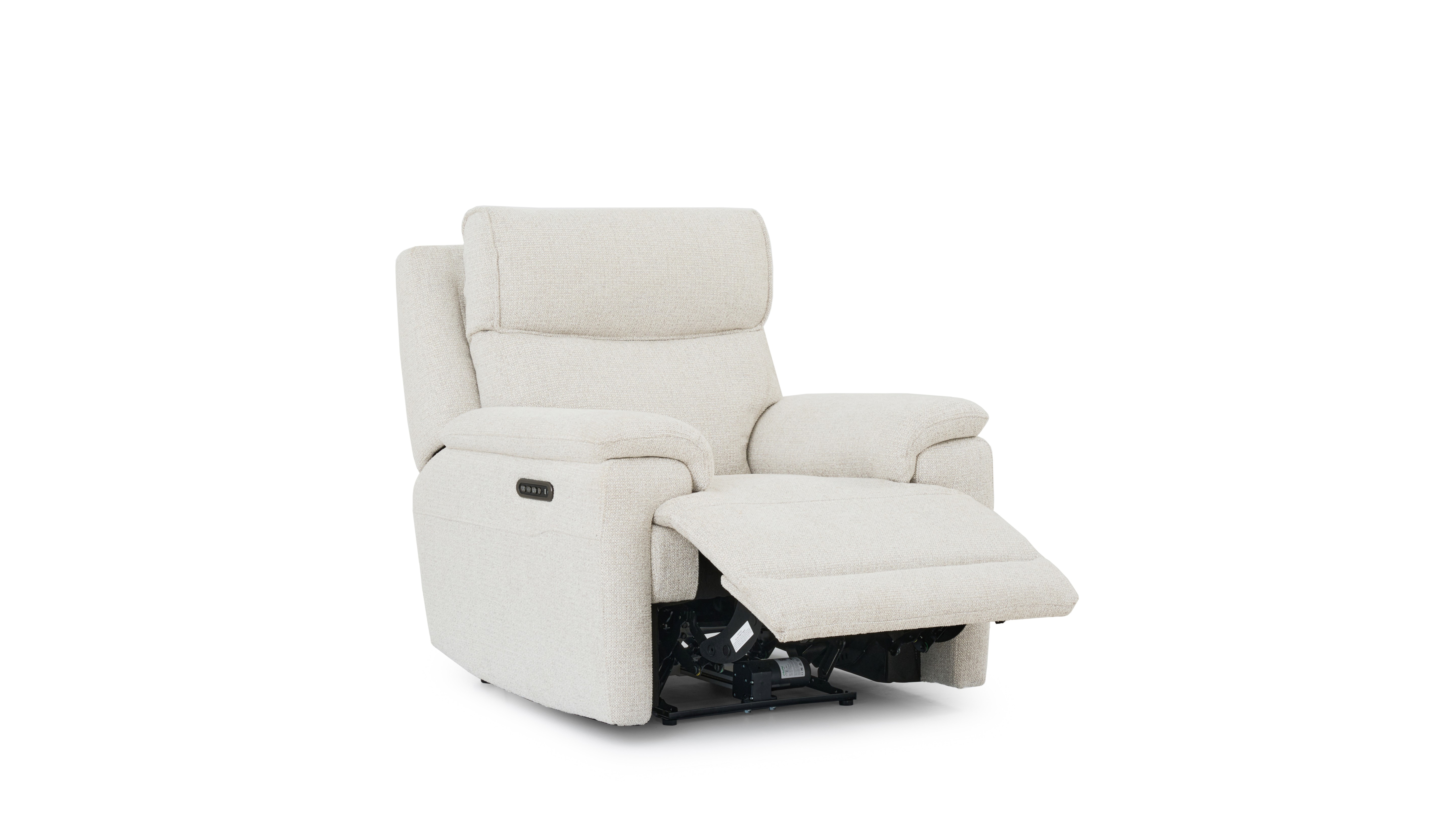 Abbotsford Fabric Armchair Power Recliner, Power Headrest, Power Lumbar