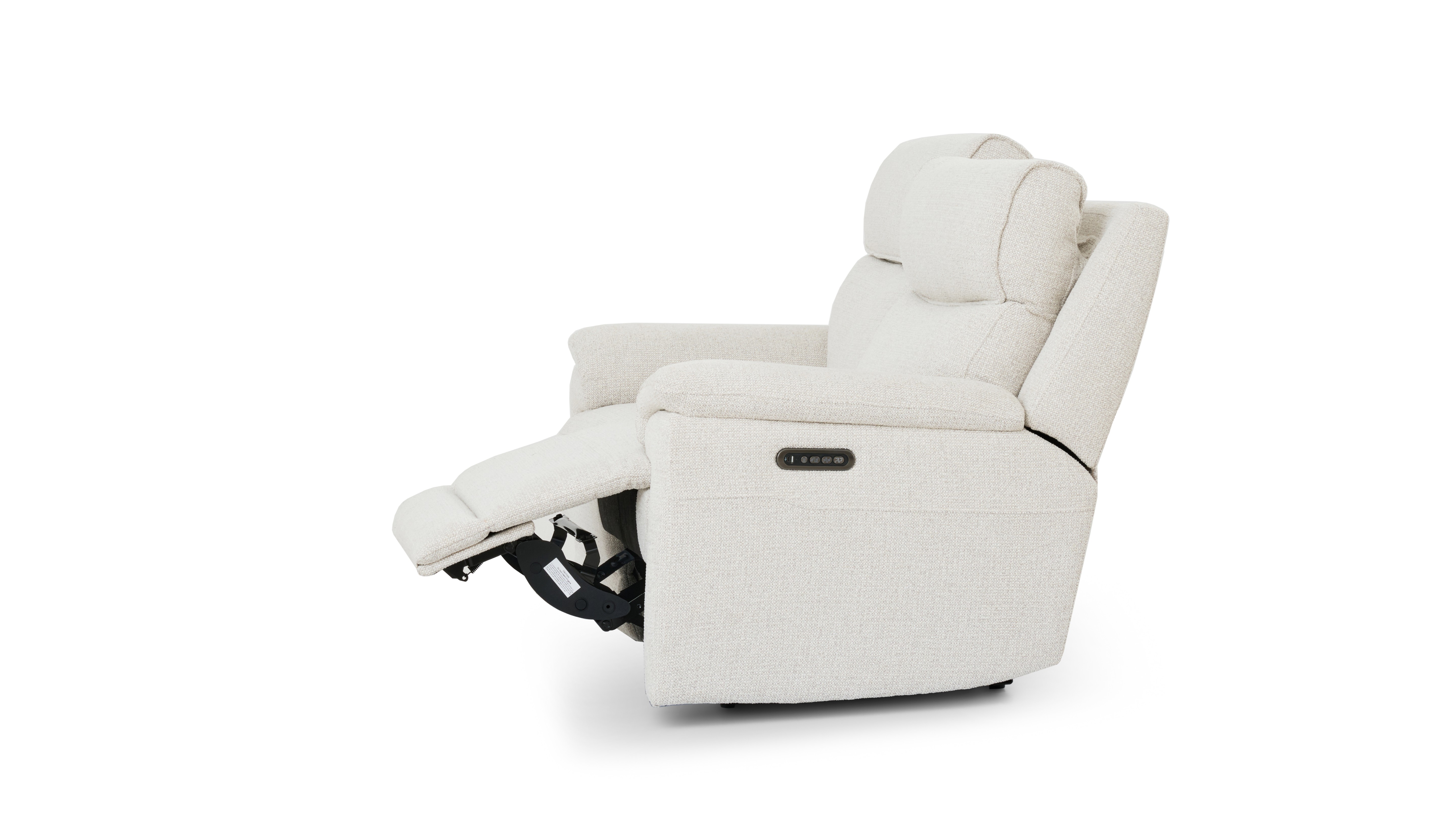 Abbotsford Fabric Two Seater Sofa Power Recliner, Power Headrest 8 Thumbnail