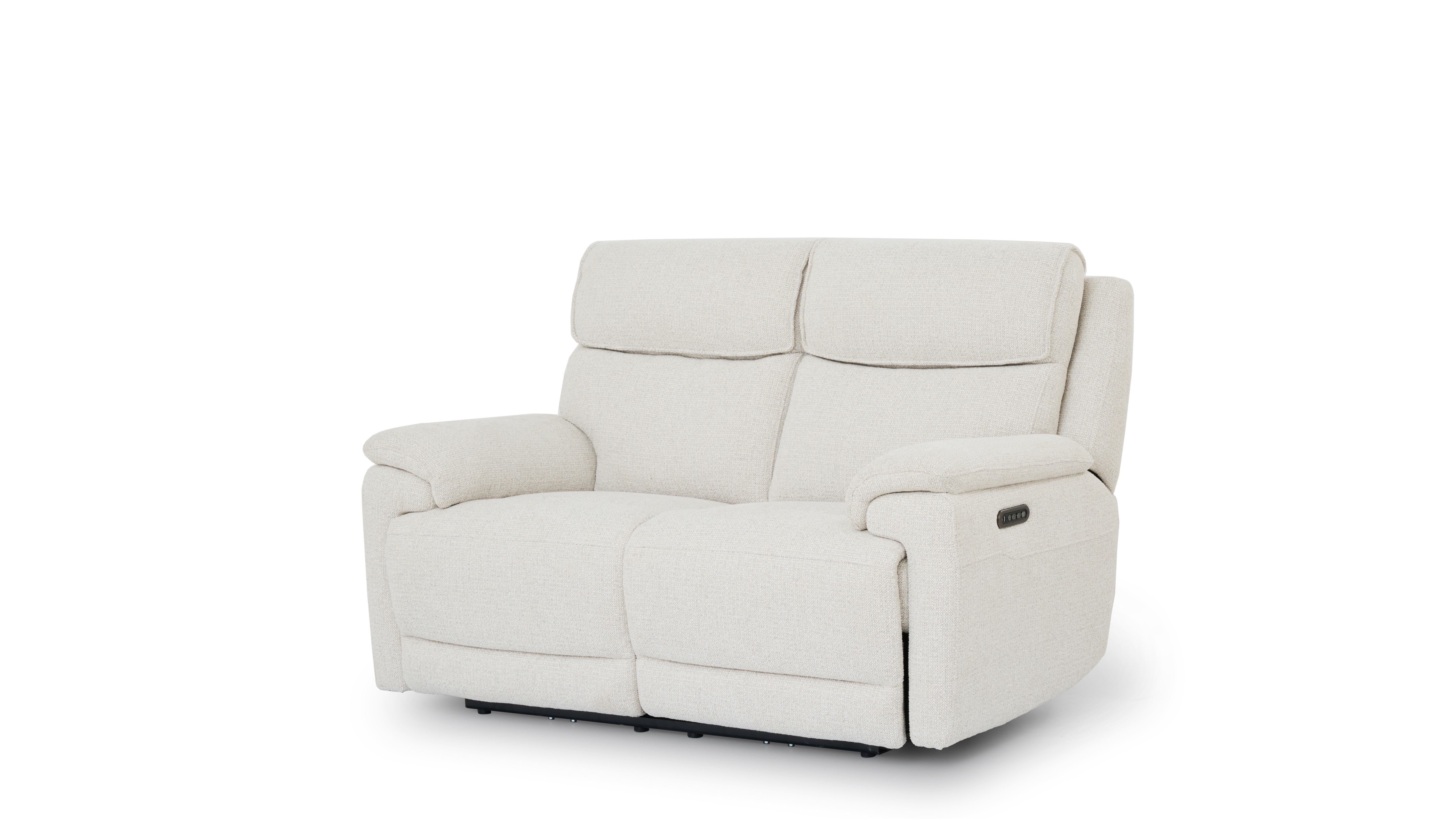 Abbotsford Fabric Two Seater Sofa Power Recliner, Power Headrest 8 Thumbnail