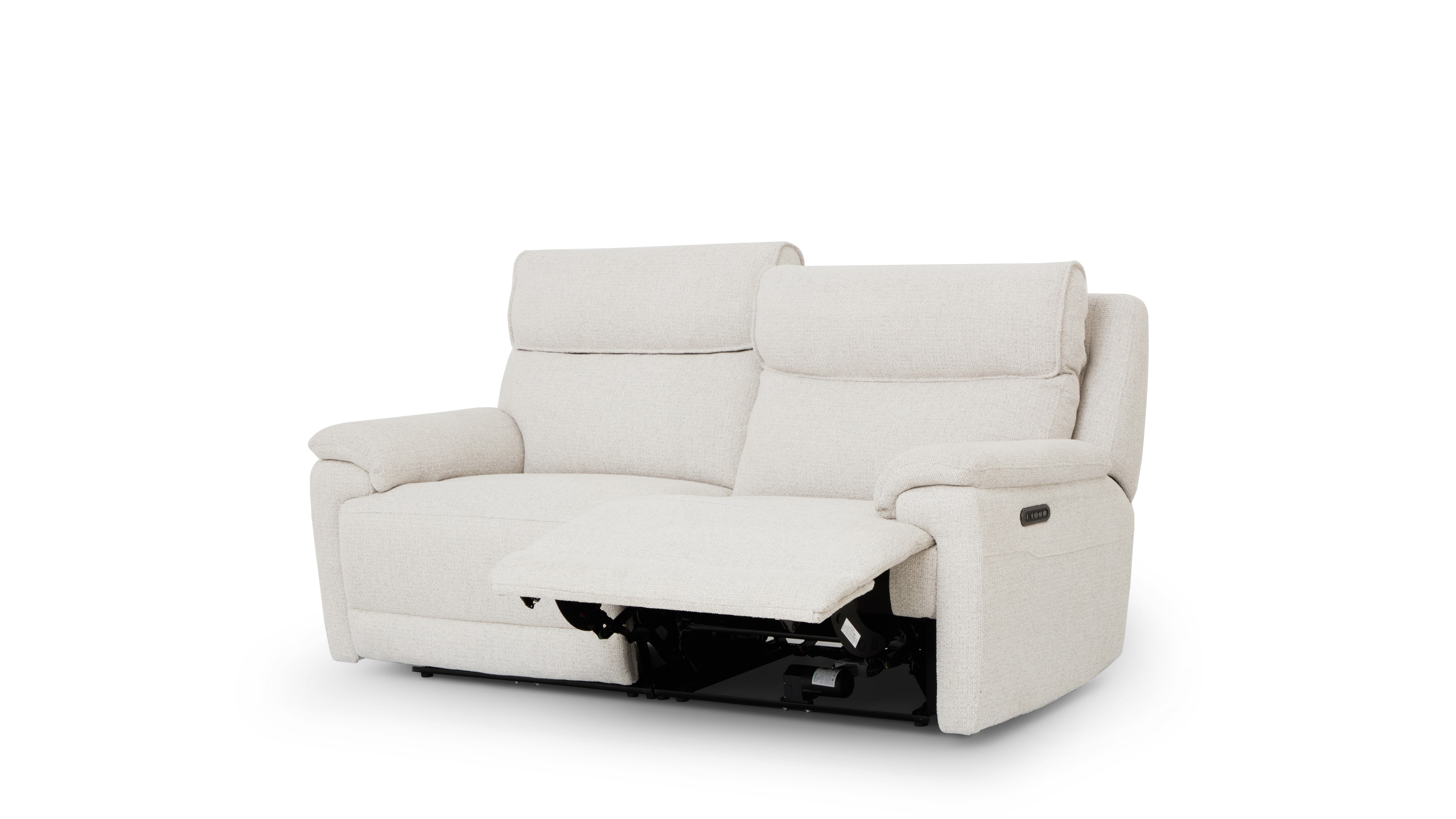Abbotsford Fabric 2.5 Seater Sofa Power Recliner, Power Headrest, Power Lumbar 6 Thumbnail