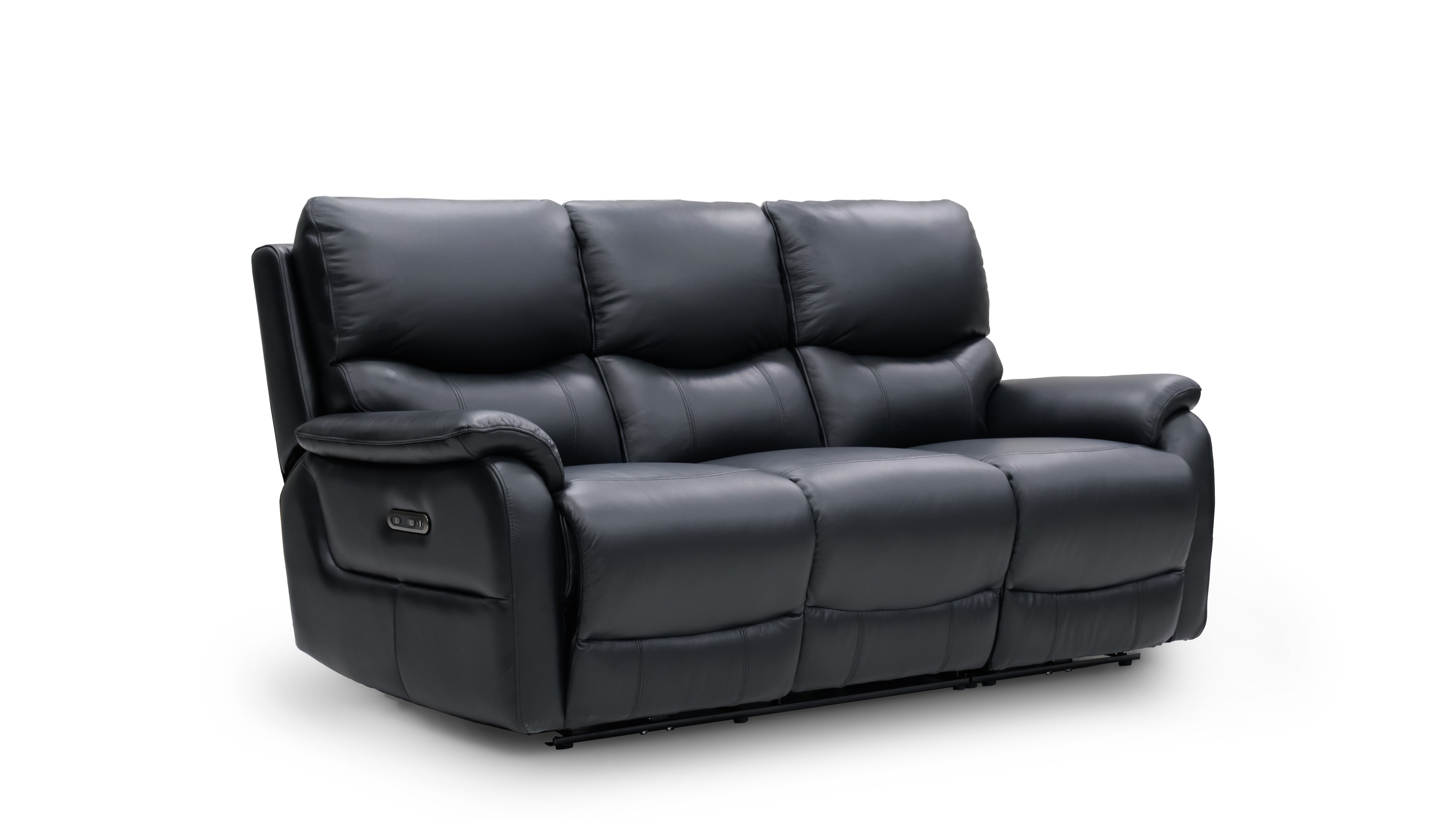 Kelsea Leather Three Seater Sofa Power Recliner