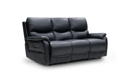 Kelsea Leather Three Seater Sofa Power Recliner