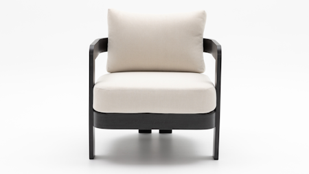 Balmain Ebony Outdoor Armchair Set of Two