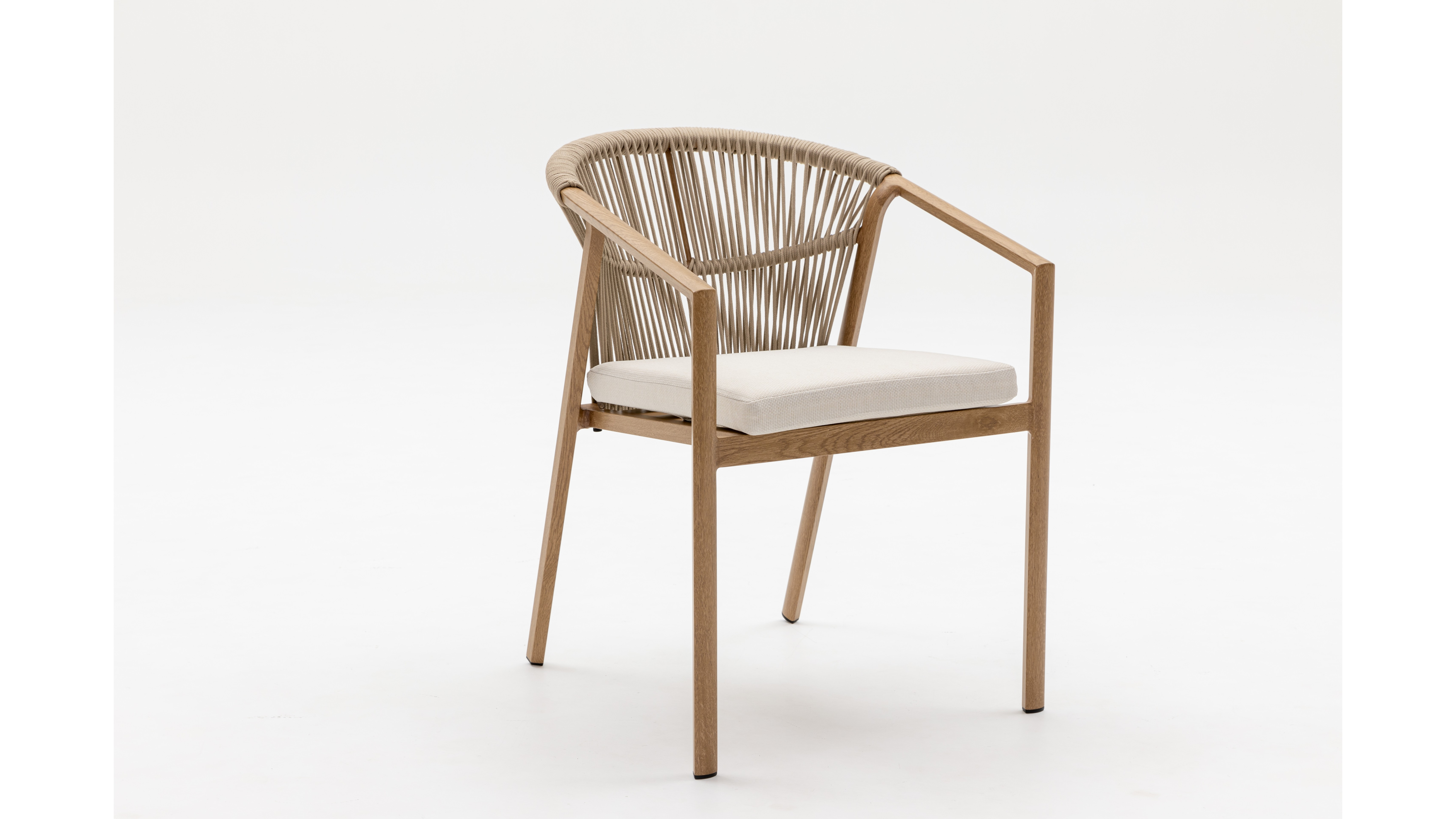 Kiama Oak Outdoor Rope Dining Chair Set Of 2 6 Thumbnail