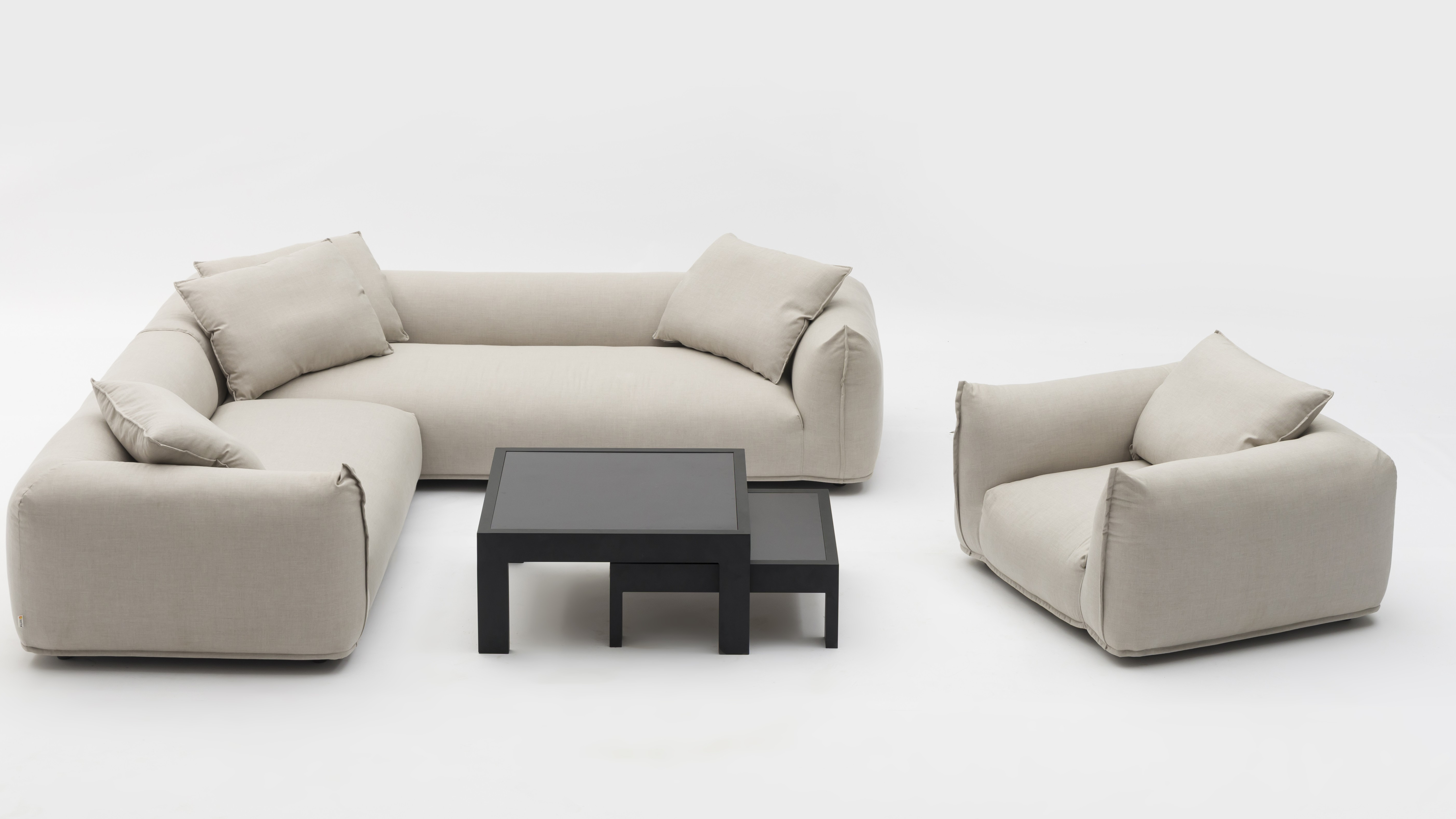 Bask Cinza Outdoor Corner Lounge 3 Thumbnail