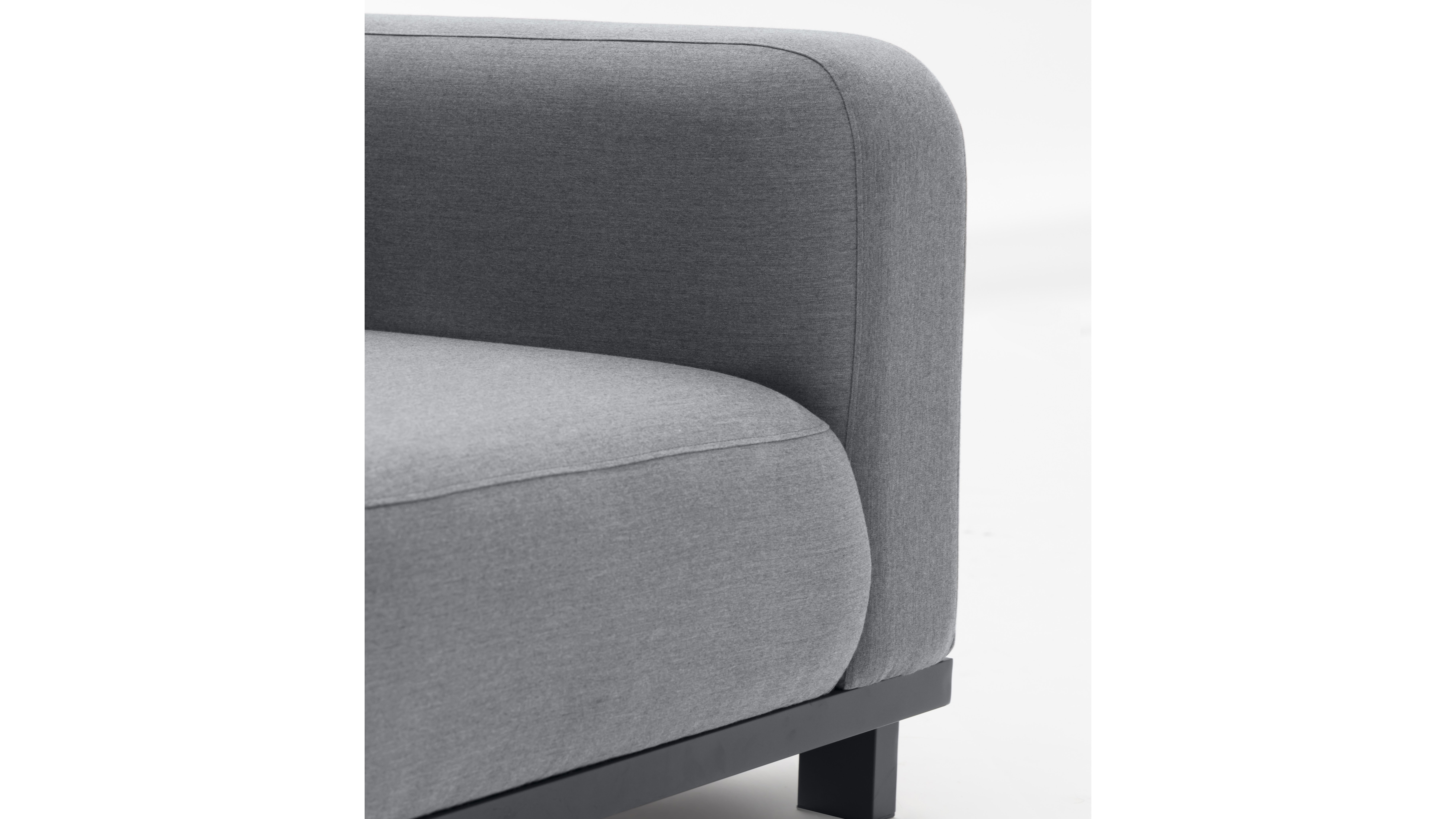 Noosaville Black Outdoor Fabric Armchair 7 Thumbnail