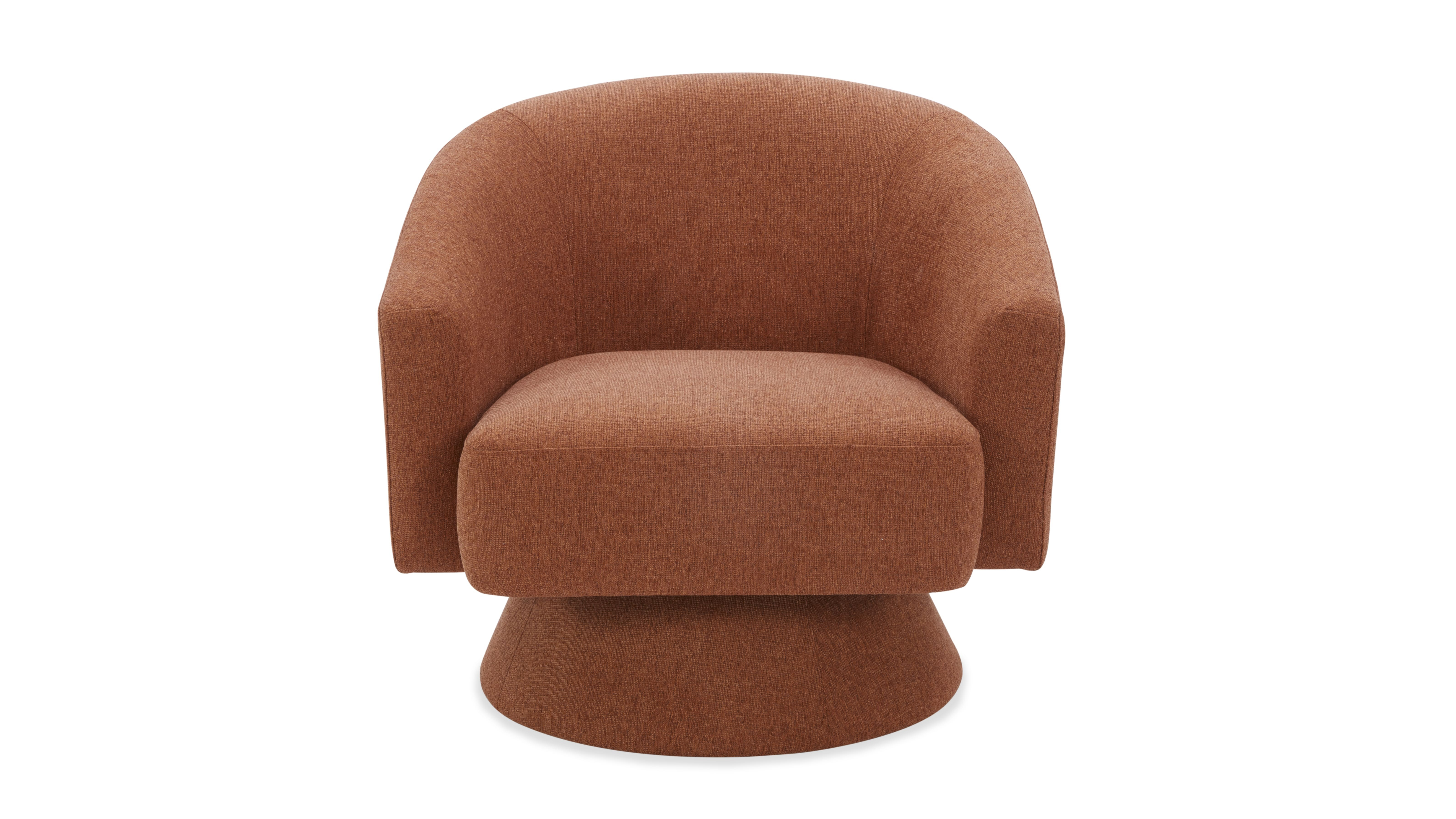 Muse Fabric Swivel Chair 5 Thumbnail
