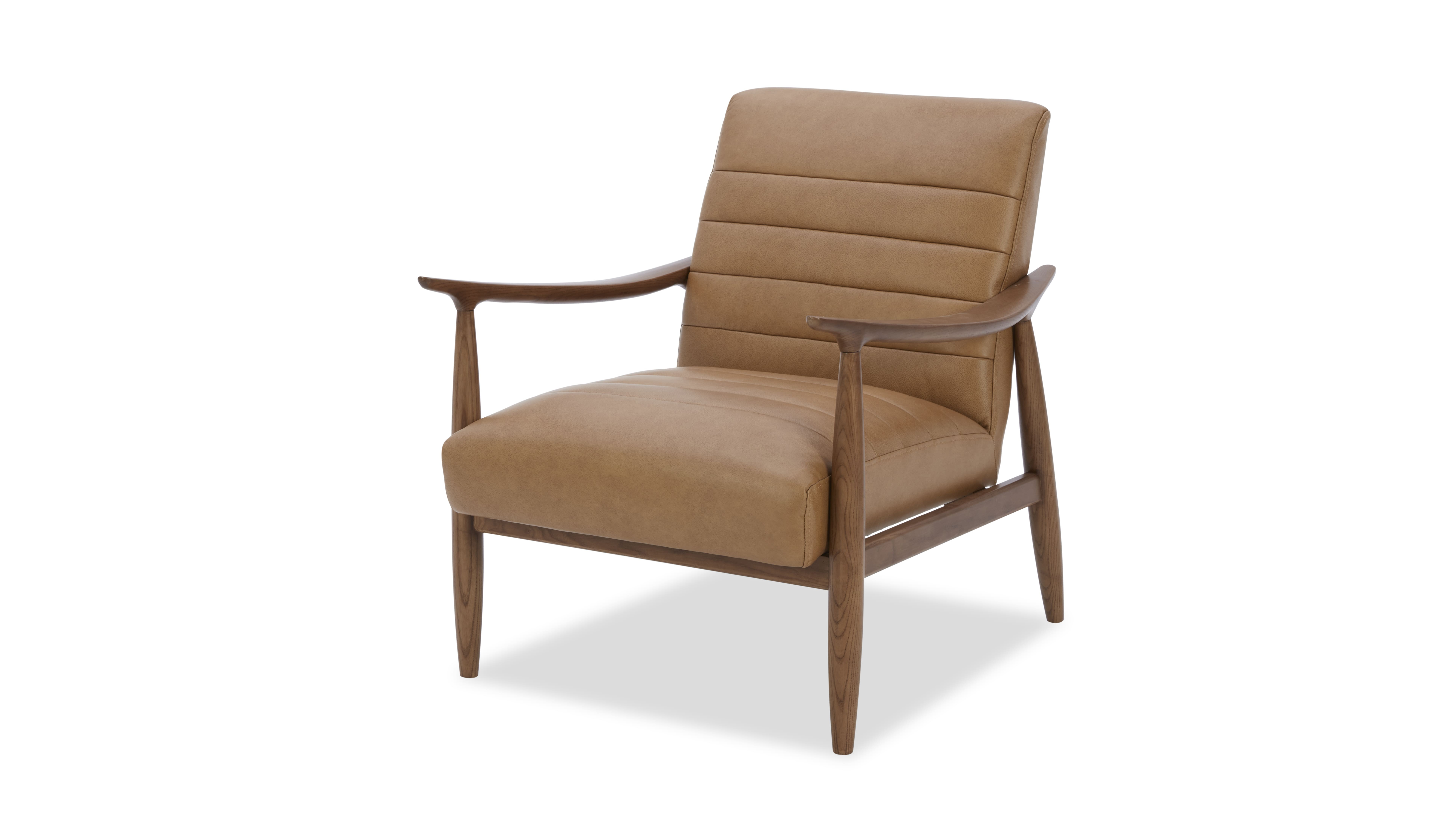 Drift Leather Accent Chair 6 Thumbnail