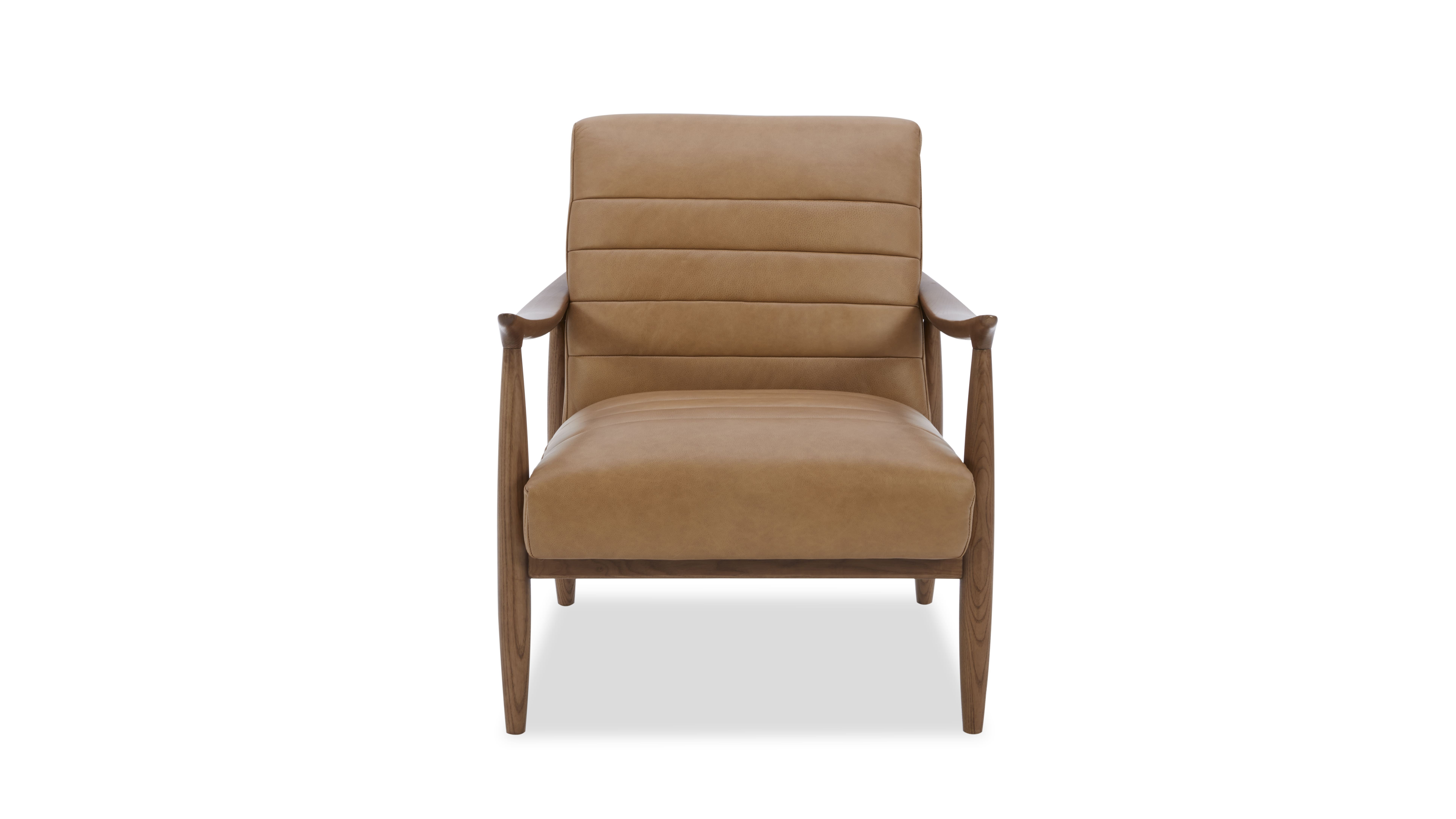 Drift Leather Accent Chair 6 Thumbnail