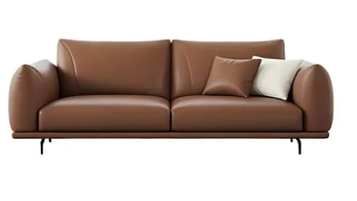 Fletcher Leather Two Seater Sofa