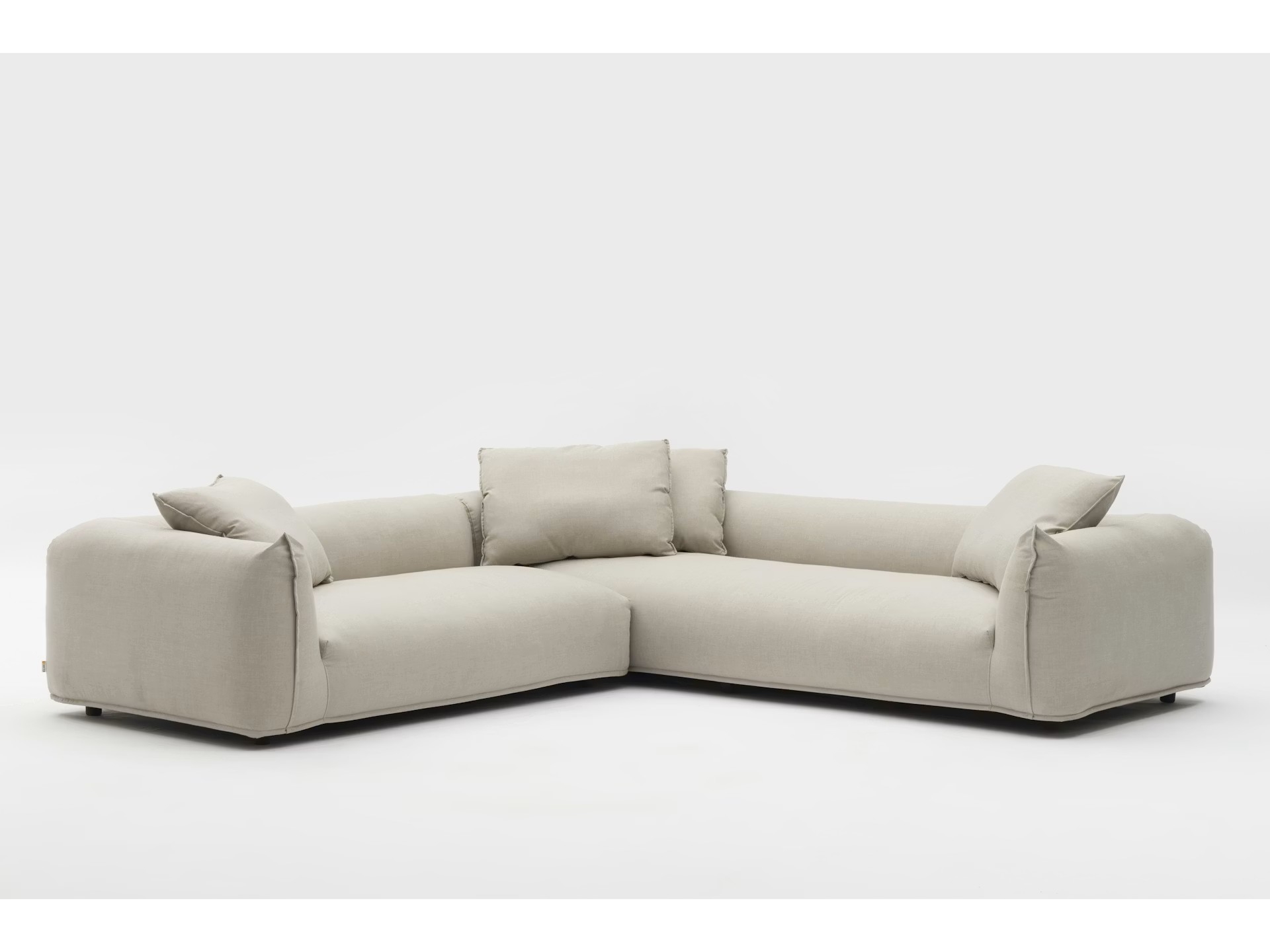 BASK CINZA Outdoor Corner System (Fabric Colour: Sunbrella  Play Cinza) 1