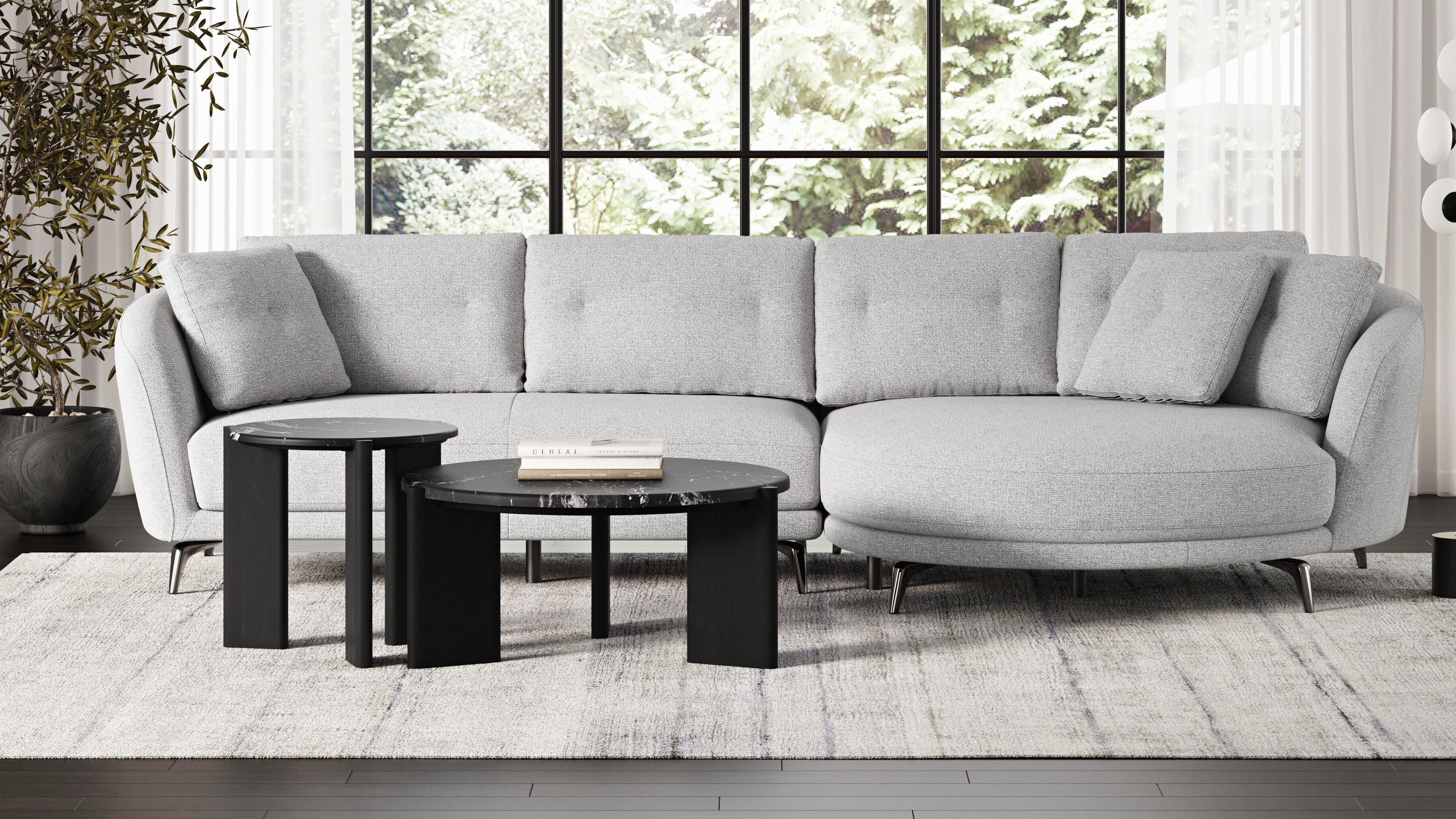 Velora Fabric Chaise Lounge