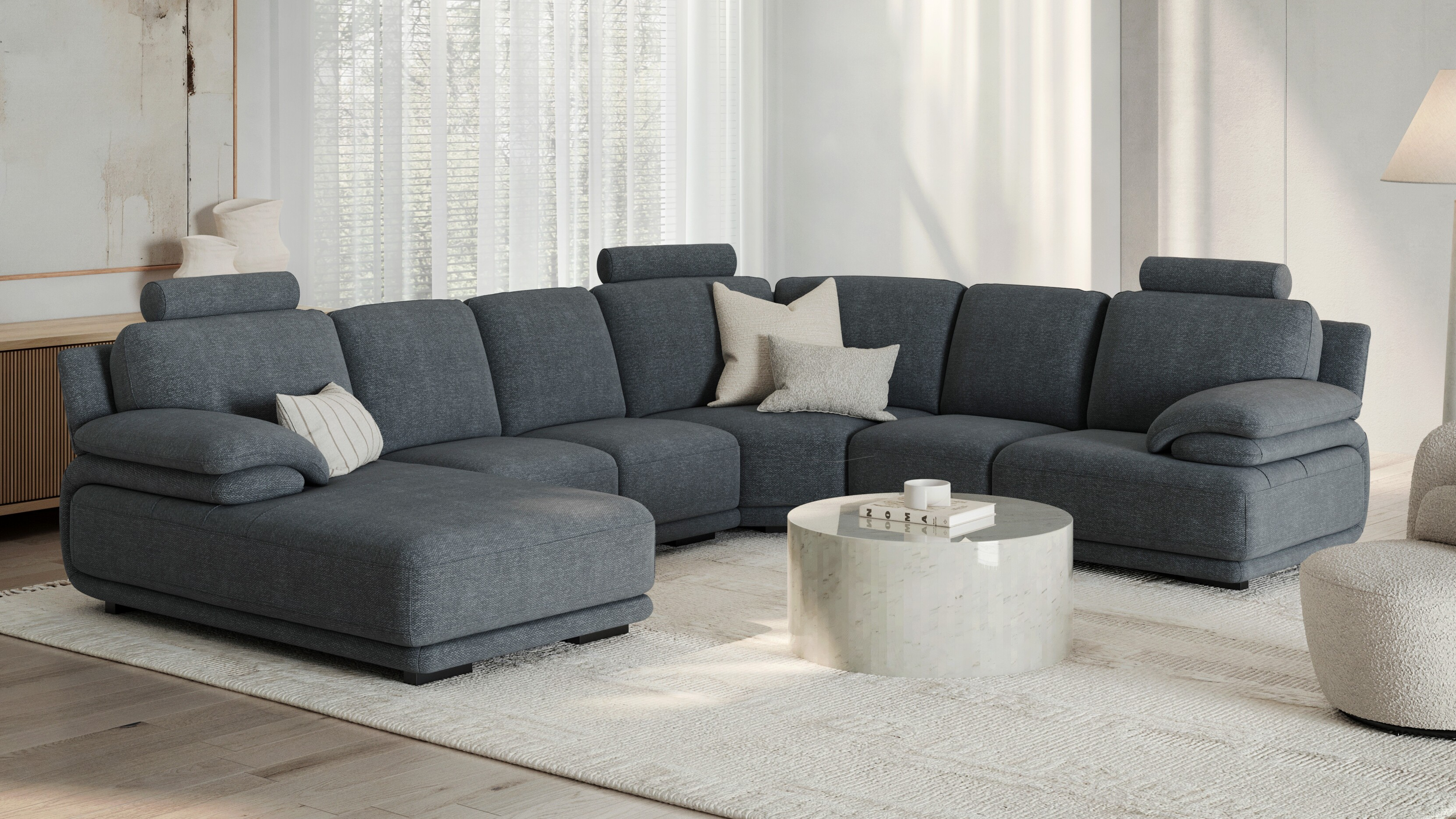 Juliet Fabric Modular Lounge Option A 6 Thumbnail