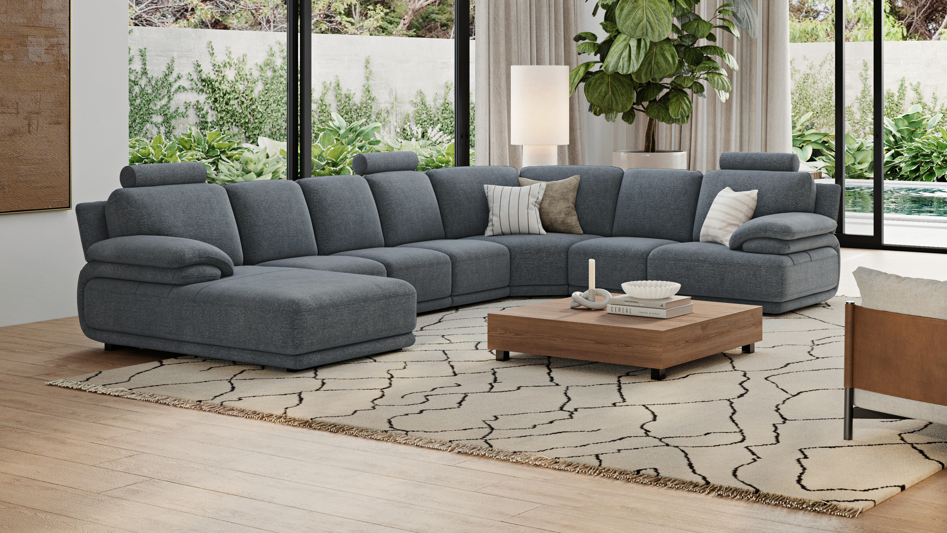 Juliet Fabric Modular Lounge Option B 6 Thumbnail