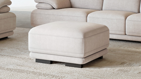 Juliet Fabric Ottoman 75x75x45