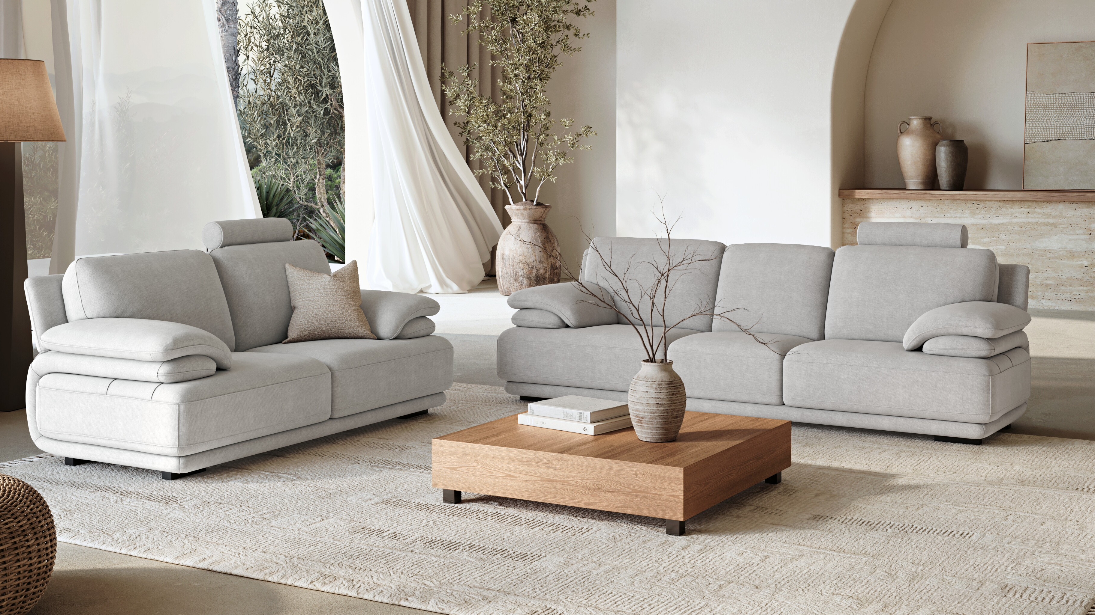 Juliet Fabric Sofa Suite 3 + 2 6 Thumbnail