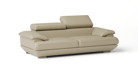 Lexington Leather Three Seat Sofa