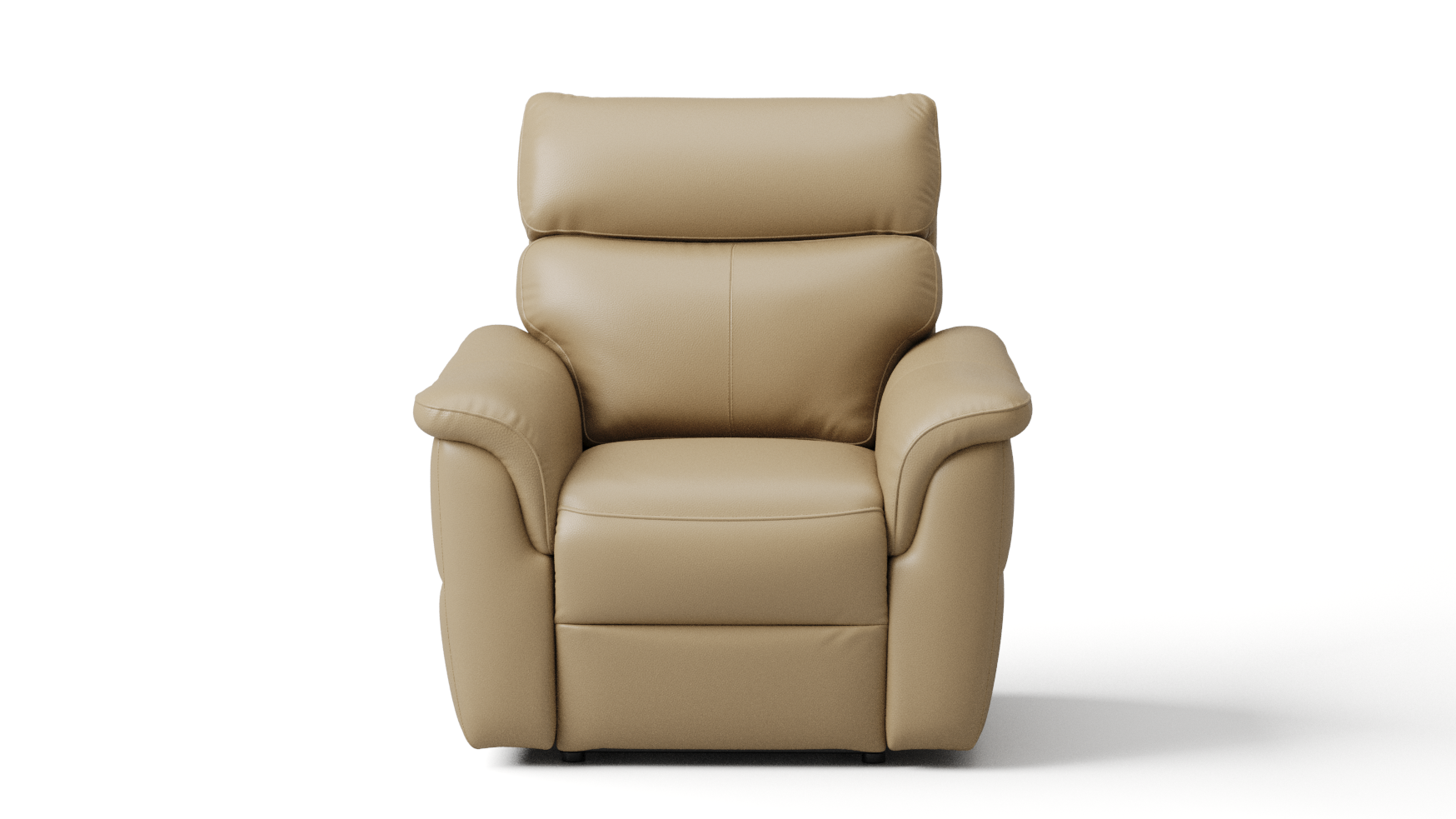 Edmond Leather Armchair Manual Recliner