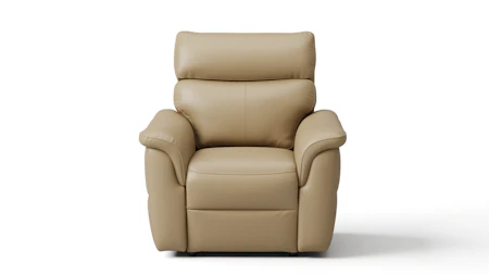 Edmond Leather Armchair Manual Recliner