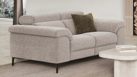 Carlisle Fabric Two Seat Sofa