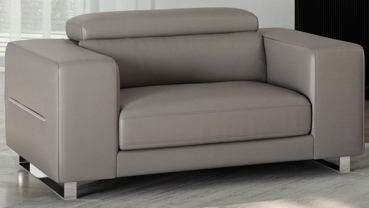Elixir Leather Sliding Armchair