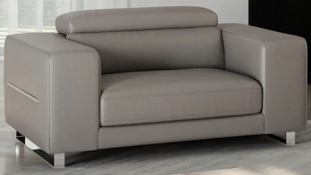 Elixir Leather Sliding Armchair