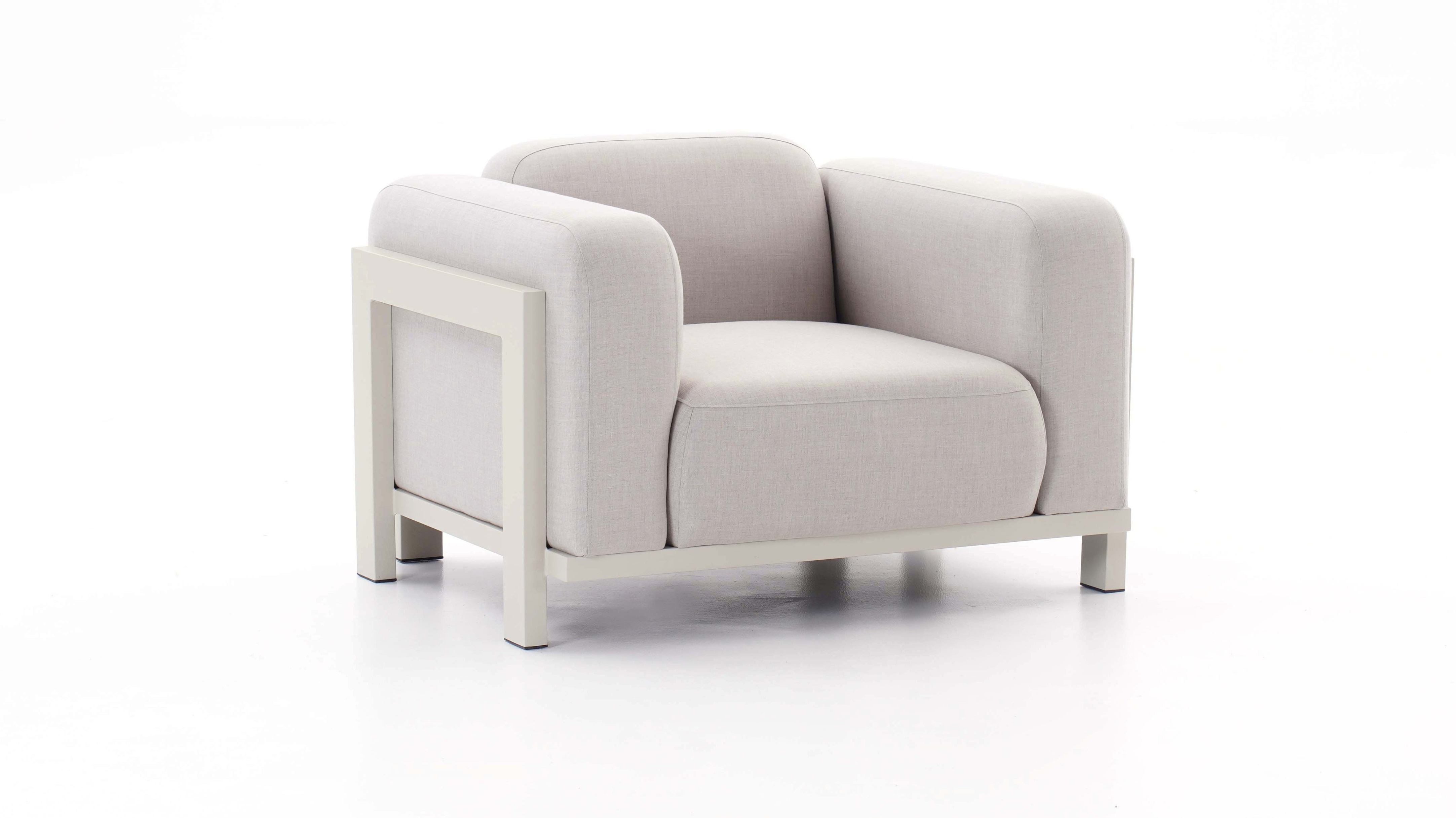 Noosaville Beige Outdoor Fabric Armchair 7 Thumbnail