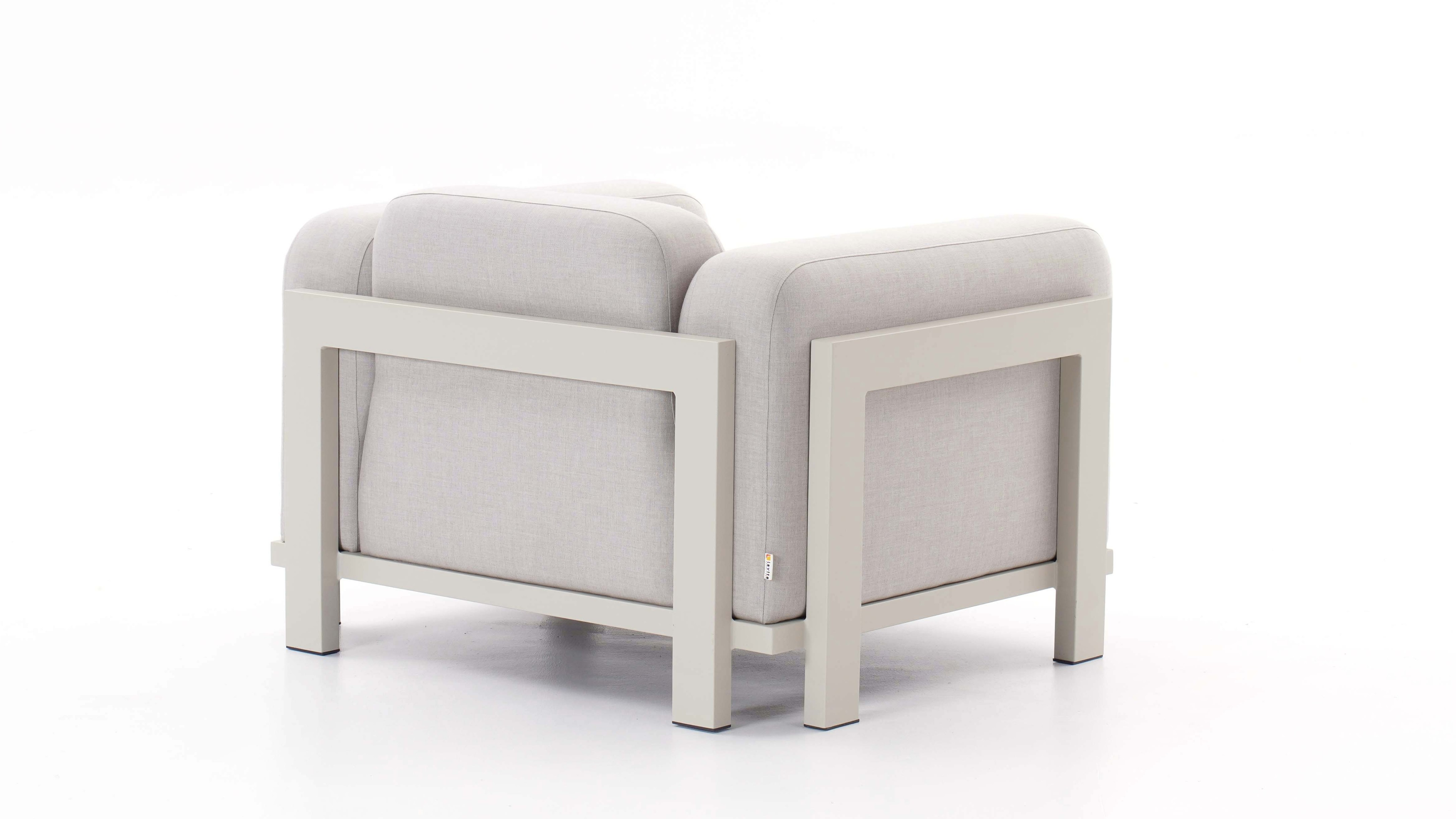 Noosaville Beige Outdoor Fabric Armchair 7 Thumbnail