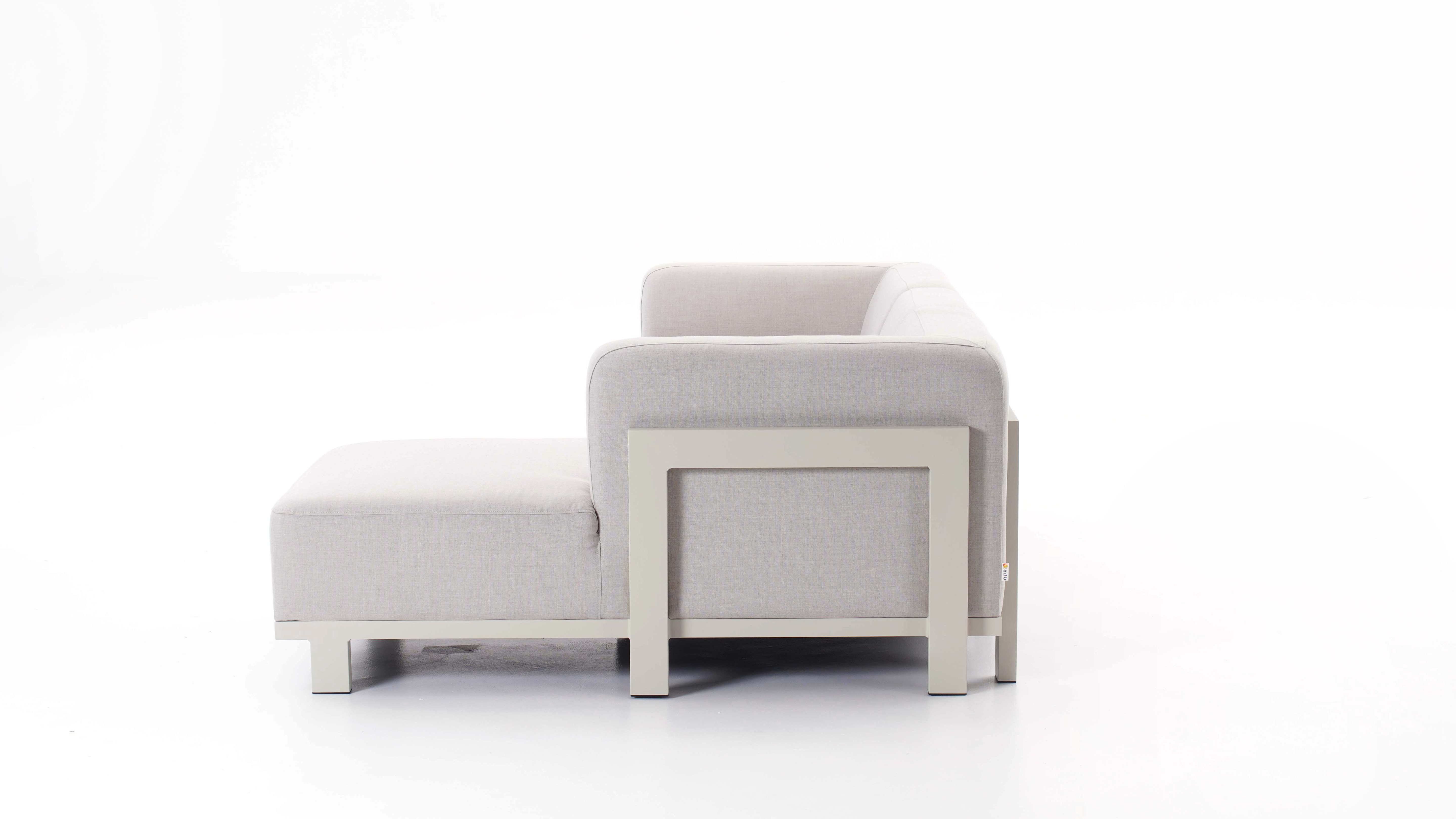 Noosaville Beige Outdoor Chaise Lounge 8 Thumbnail