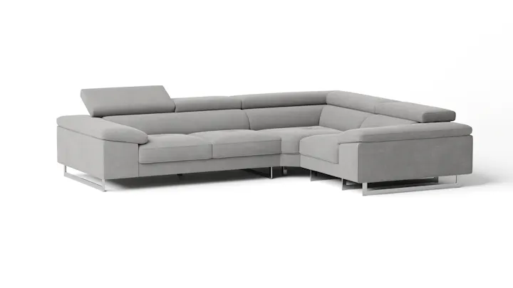 Boston Fabric Corner Lounge Option E