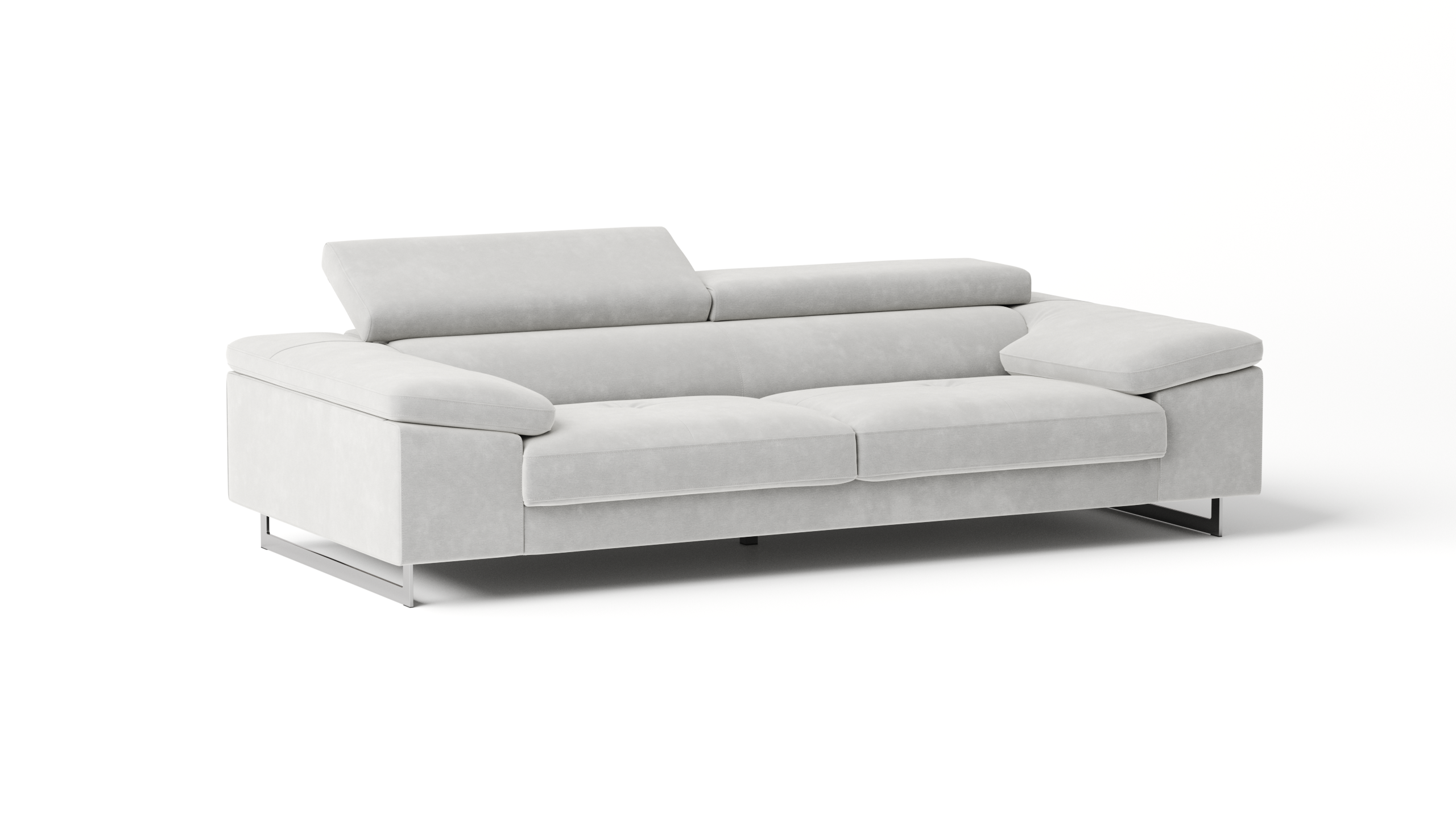 Boston Fabric Three Seat Sofa 7 Thumbnail