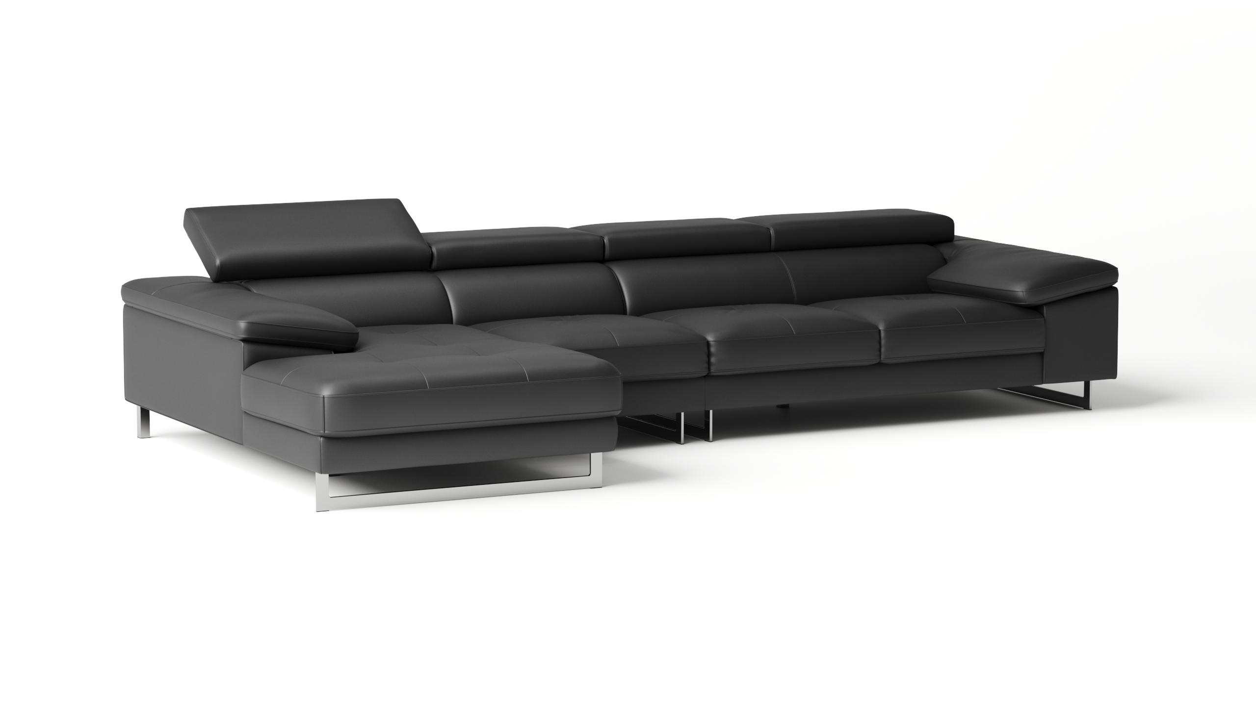 Boston Leather Chaise Lounge Option B 5 Thumbnail