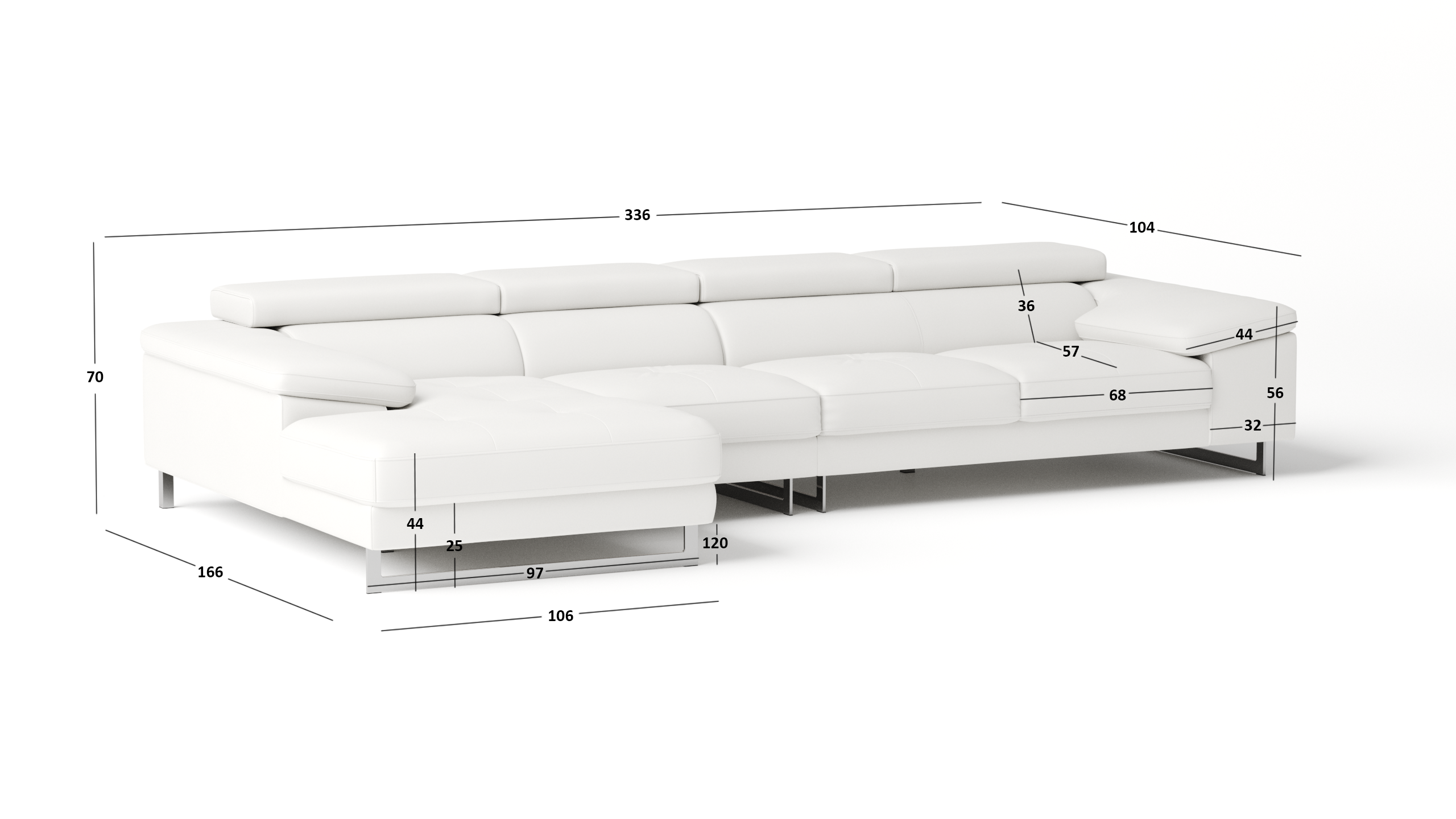 Boston Leather Chaise Lounge Option B 5 Thumbnail
