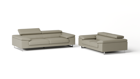 Boston Leather Sofa Suite 3 + 2