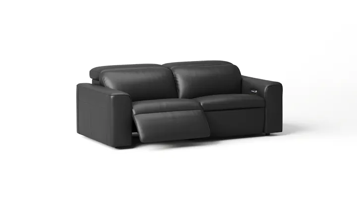 Broadway Leather Recliner Two Seat Sofa