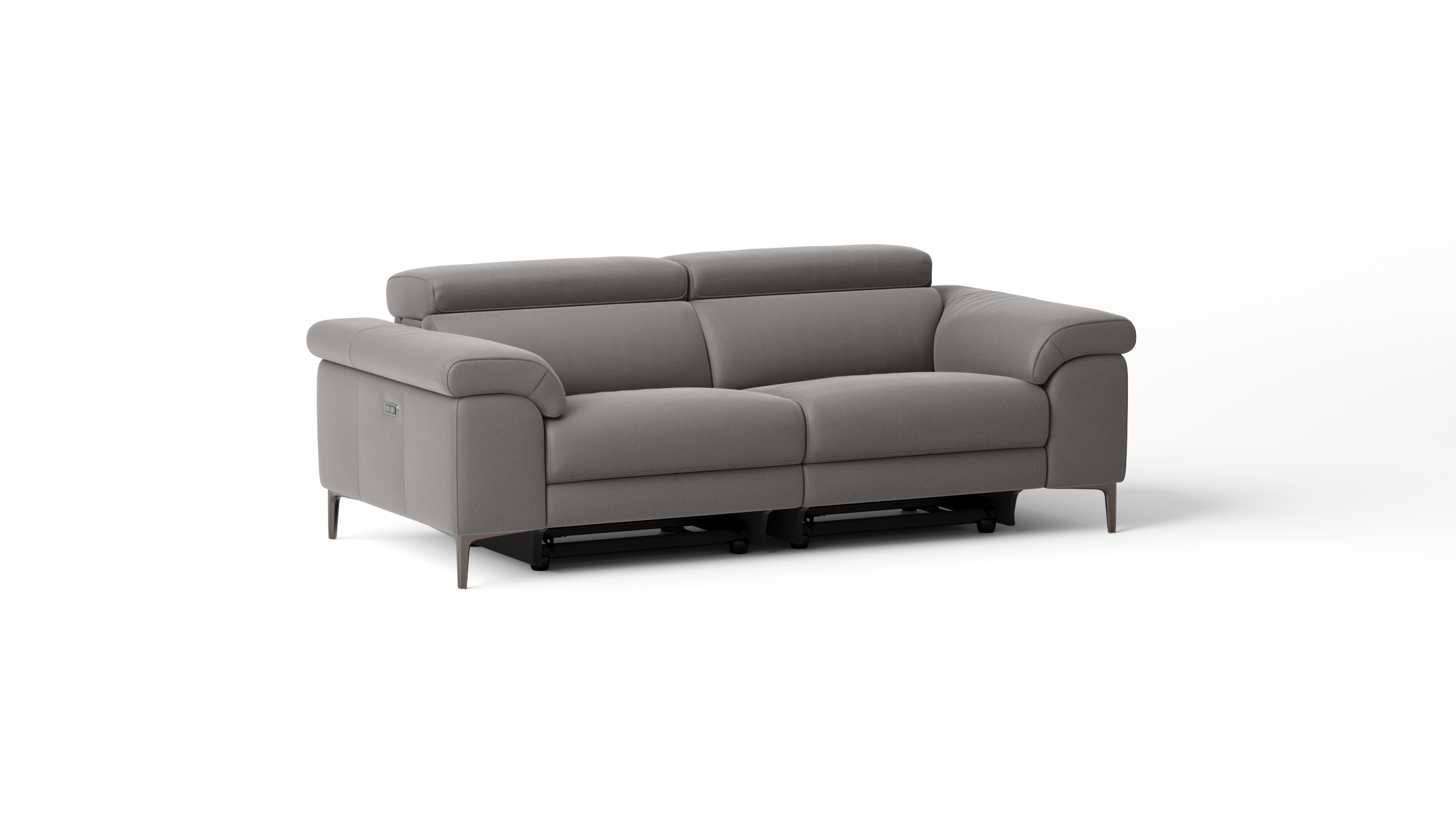 Carlisle Fabric Electric Recliner Three Seat Sofa 7 Thumbnail