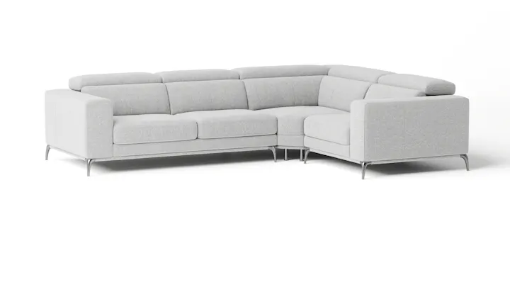 Club Fabric Corner Lounge Option E