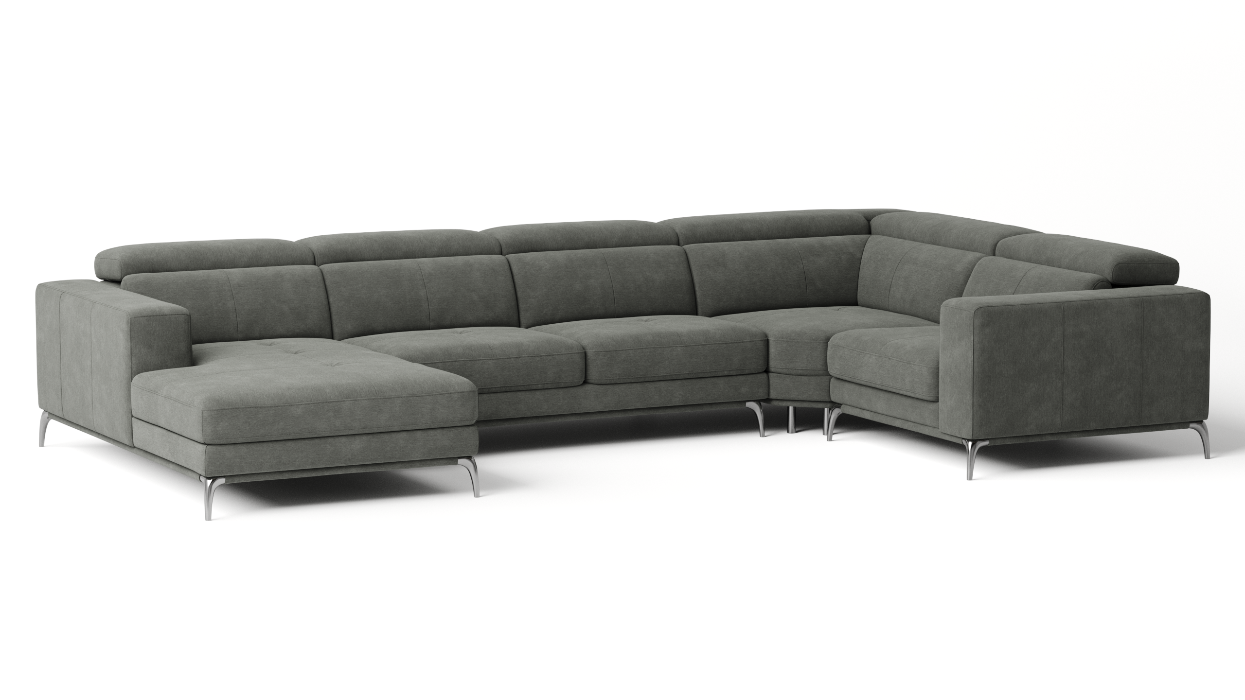 Club Fabric Modular Lounge Option C 3 Thumbnail