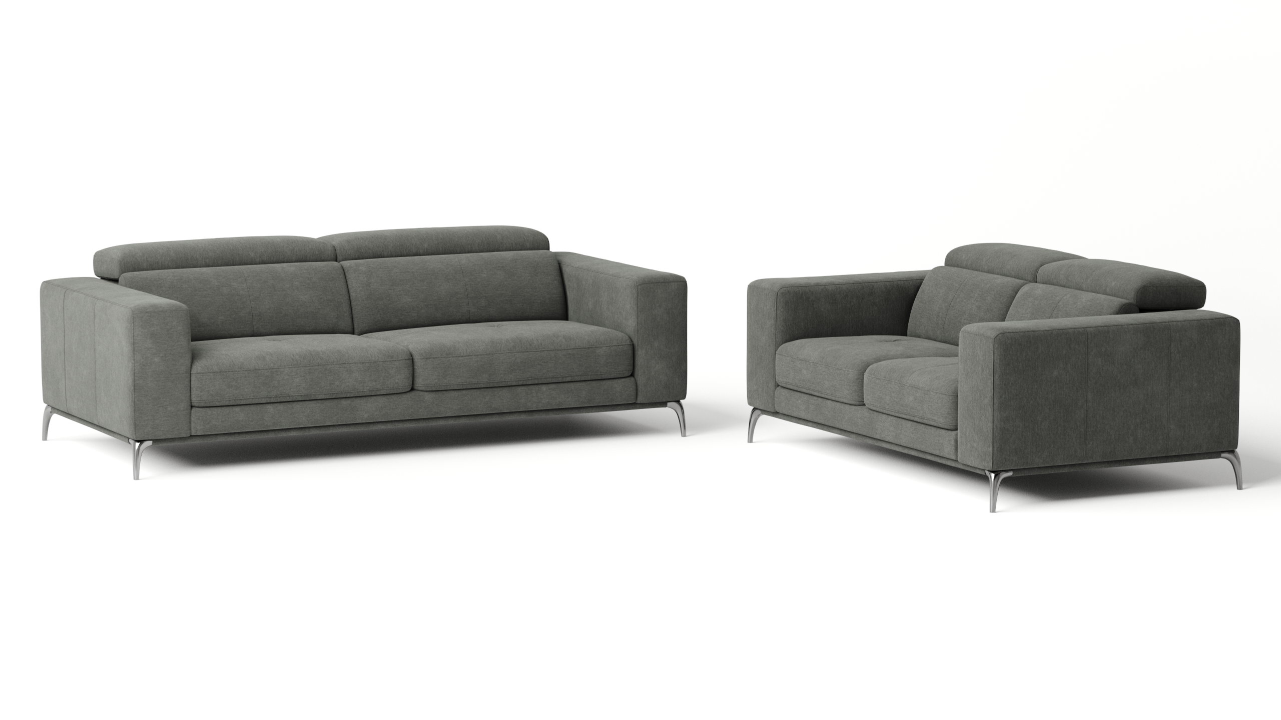 Club Fabric Sofa Suite 3+2 5 Thumbnail