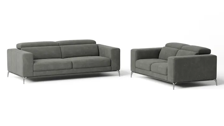Club Fabric Sofa Suite 3+2