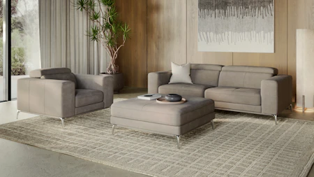 Club Fabric Sofa Suite 3 + 2 + 1