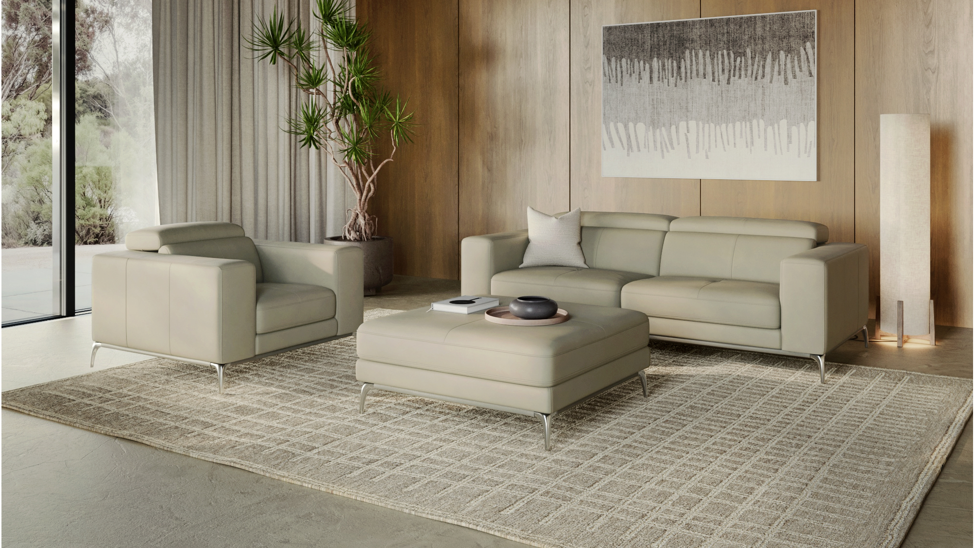 Club Leather Sofa Suite 3 + 2 + 1 7 Thumbnail