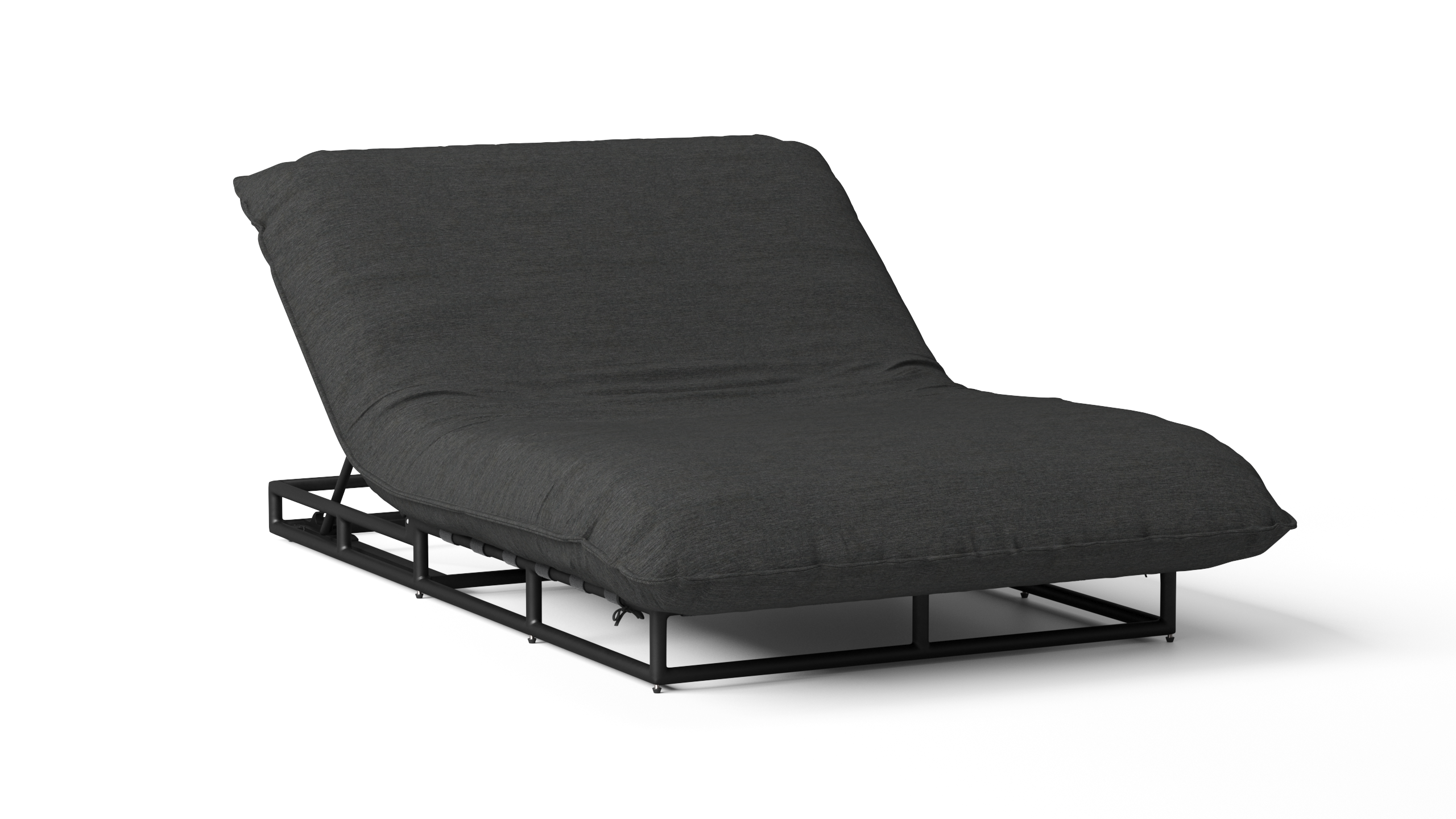 Coral Black Outdoor Sunlounge 5 Thumbnail