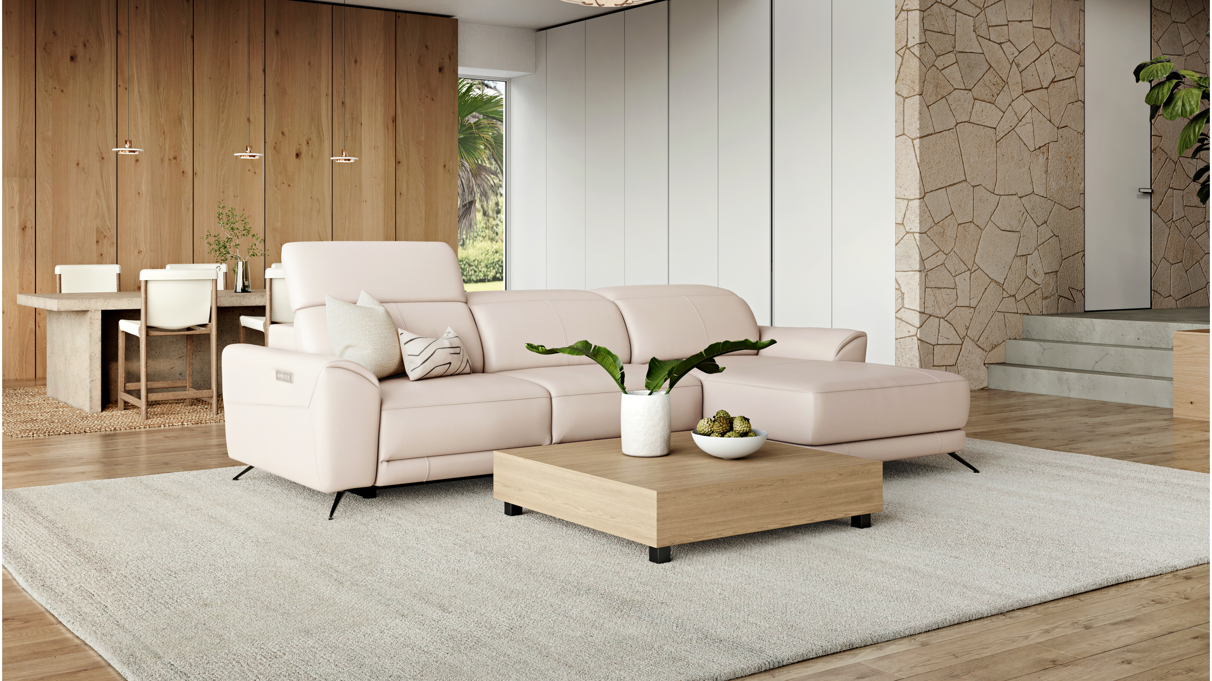 Dover Leather Recliner Chaise Lounge Option A 7 Thumbnail