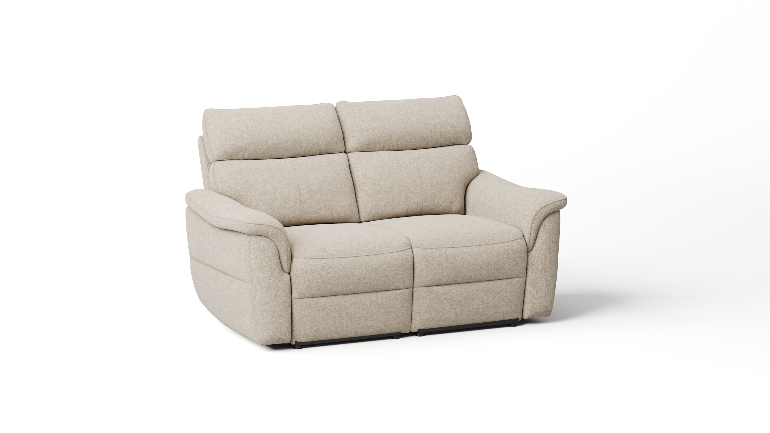 Edmond Fabric Two Seater Sofa 1 Thumbnail