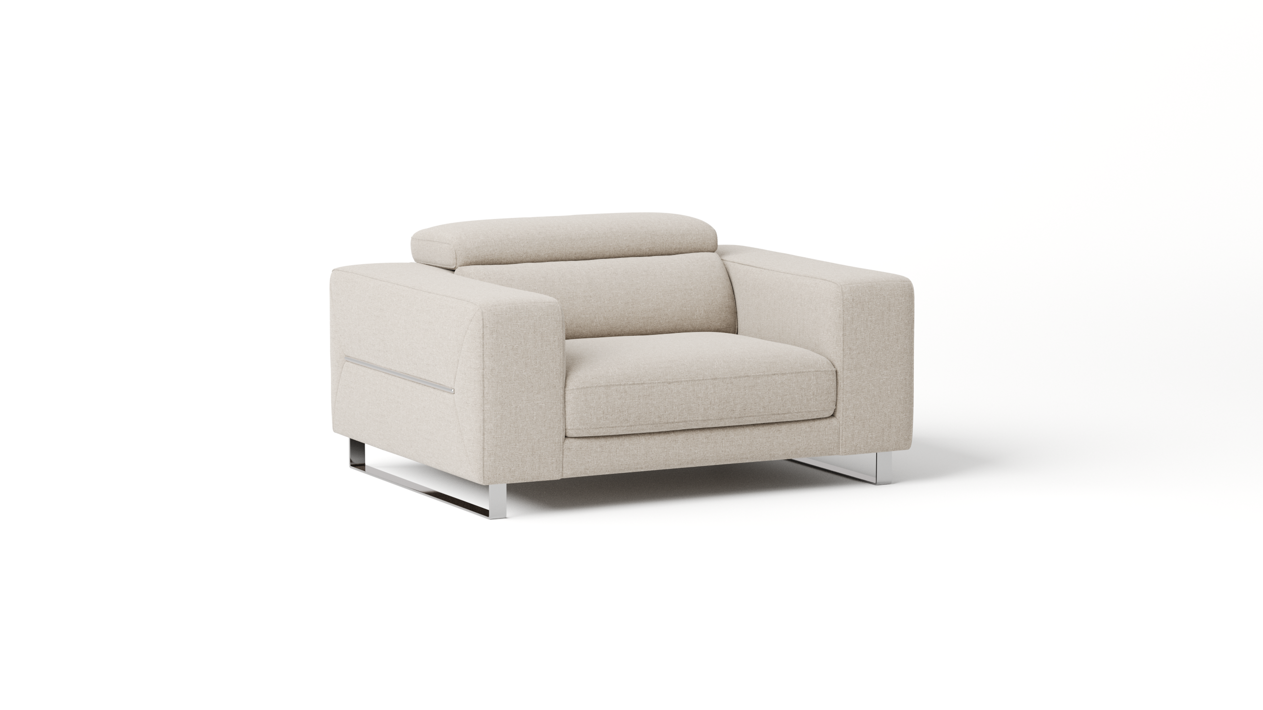 Elixir Fabric Sliding Armchair